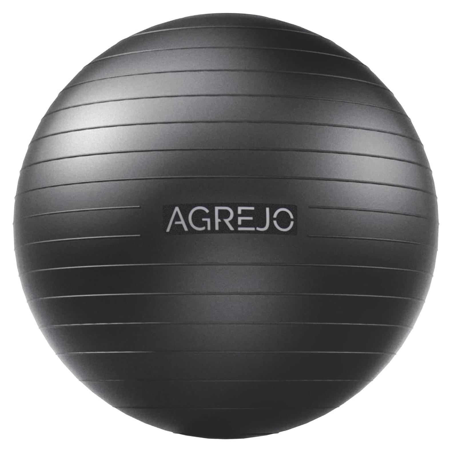 Bola de Yoga Inflable AGREJO 65cm Antideslizante PVC