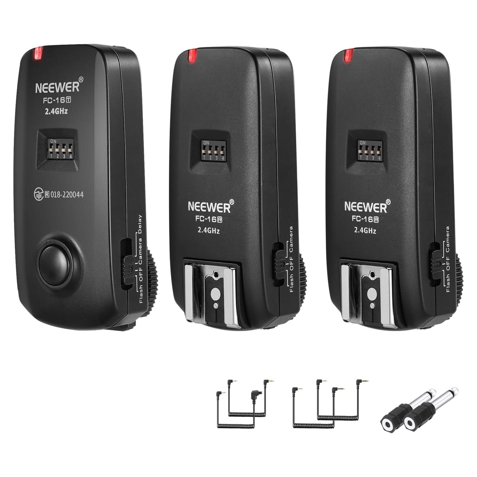 Disparador Inalámbrico de Flash NEEWER FC-16 para Canon