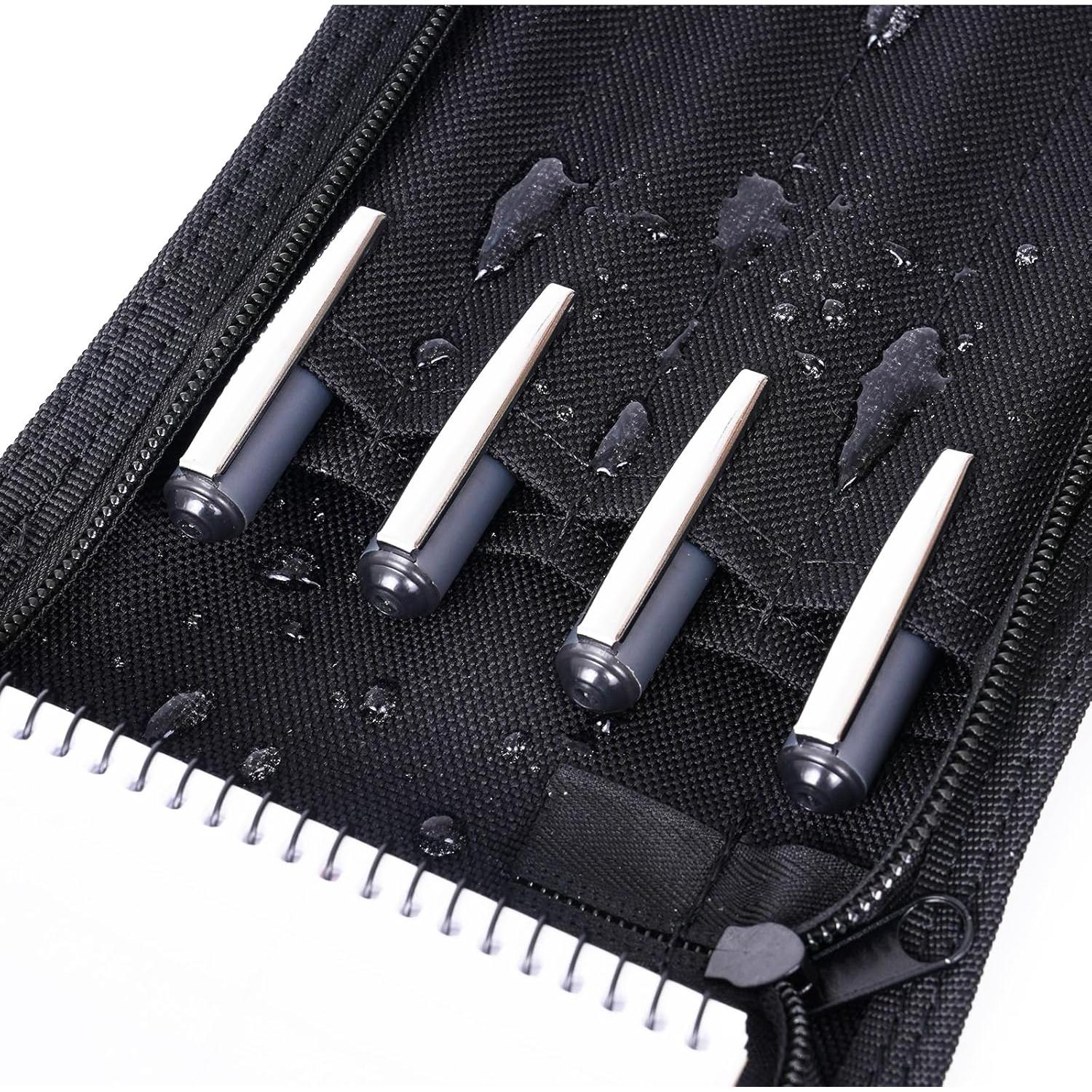 Cubierta Impermeable A6 VEPKOIT para Bloc de Notas - Negro