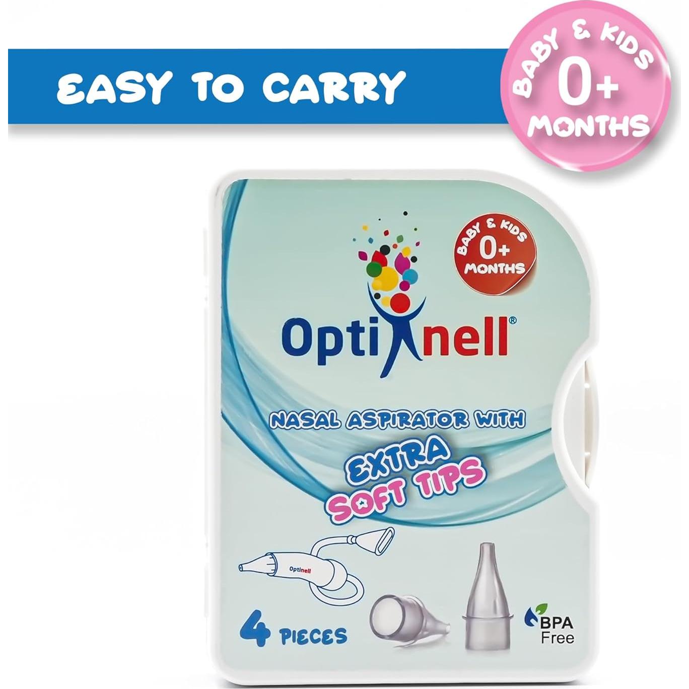 Aspirador Nasal Manual BVE Medikal para Bebé con 24 Puntas