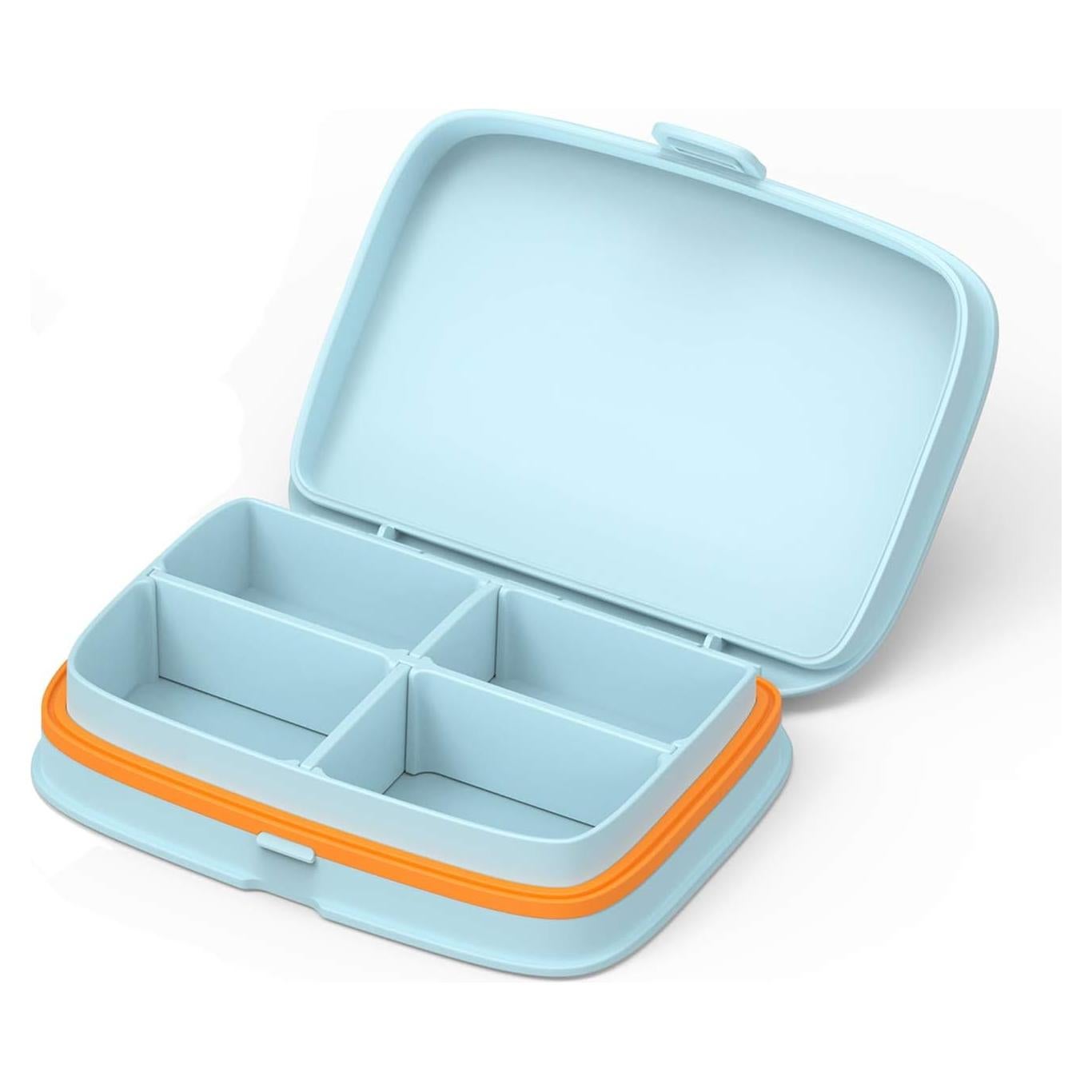 Estuche de Pastillas Delgado ZDQZC - Organizador Portátil a Prueba de Agua