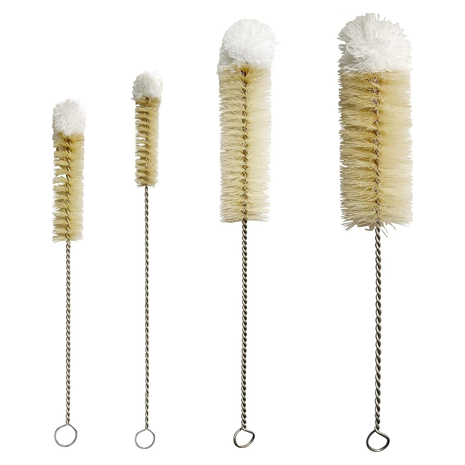 Juego de 4 cepillos de limpieza NewFerU para botellas de acero inoxidable