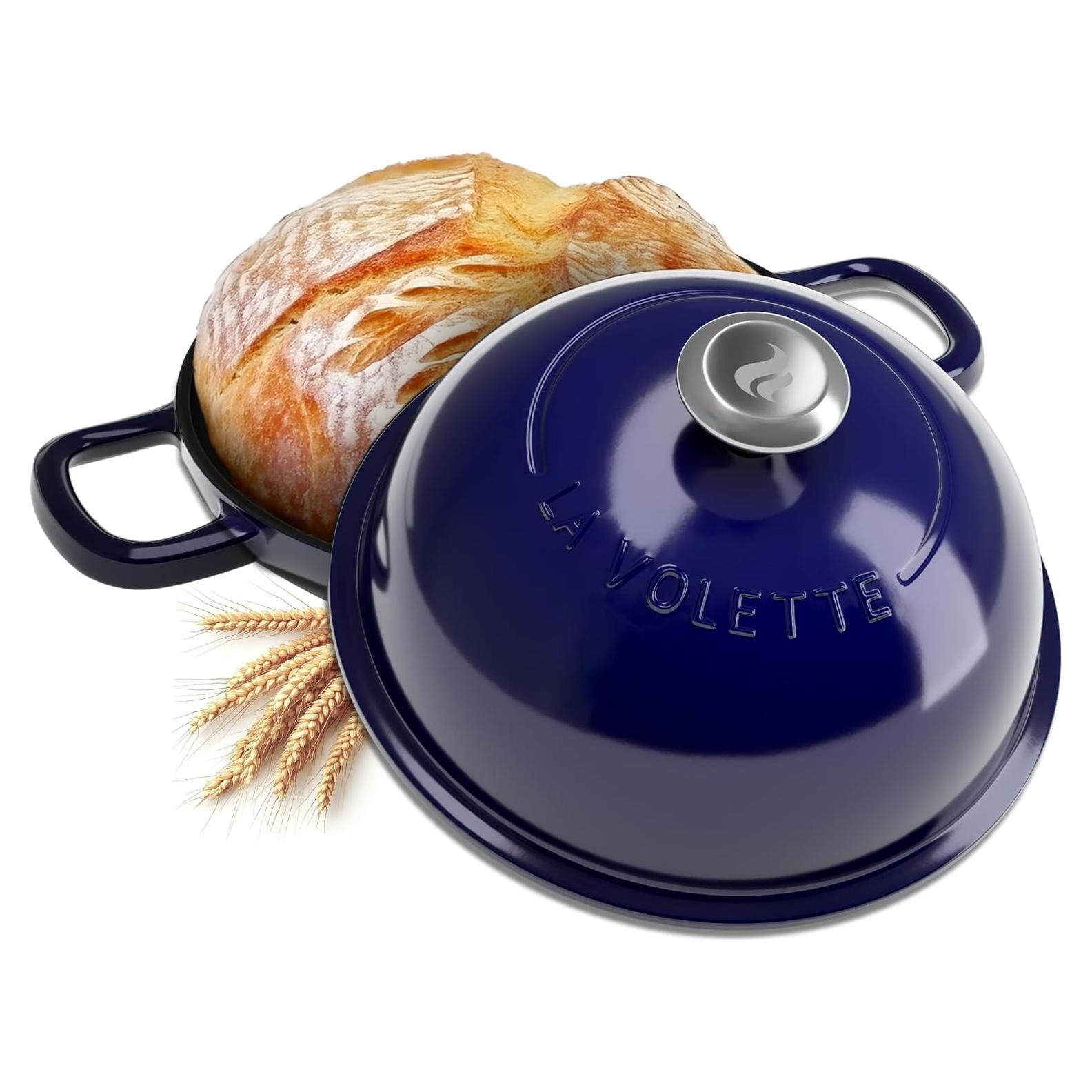 Juego de Horno de Pan de Hierro Fundido La Volette 9 Piezas 6L