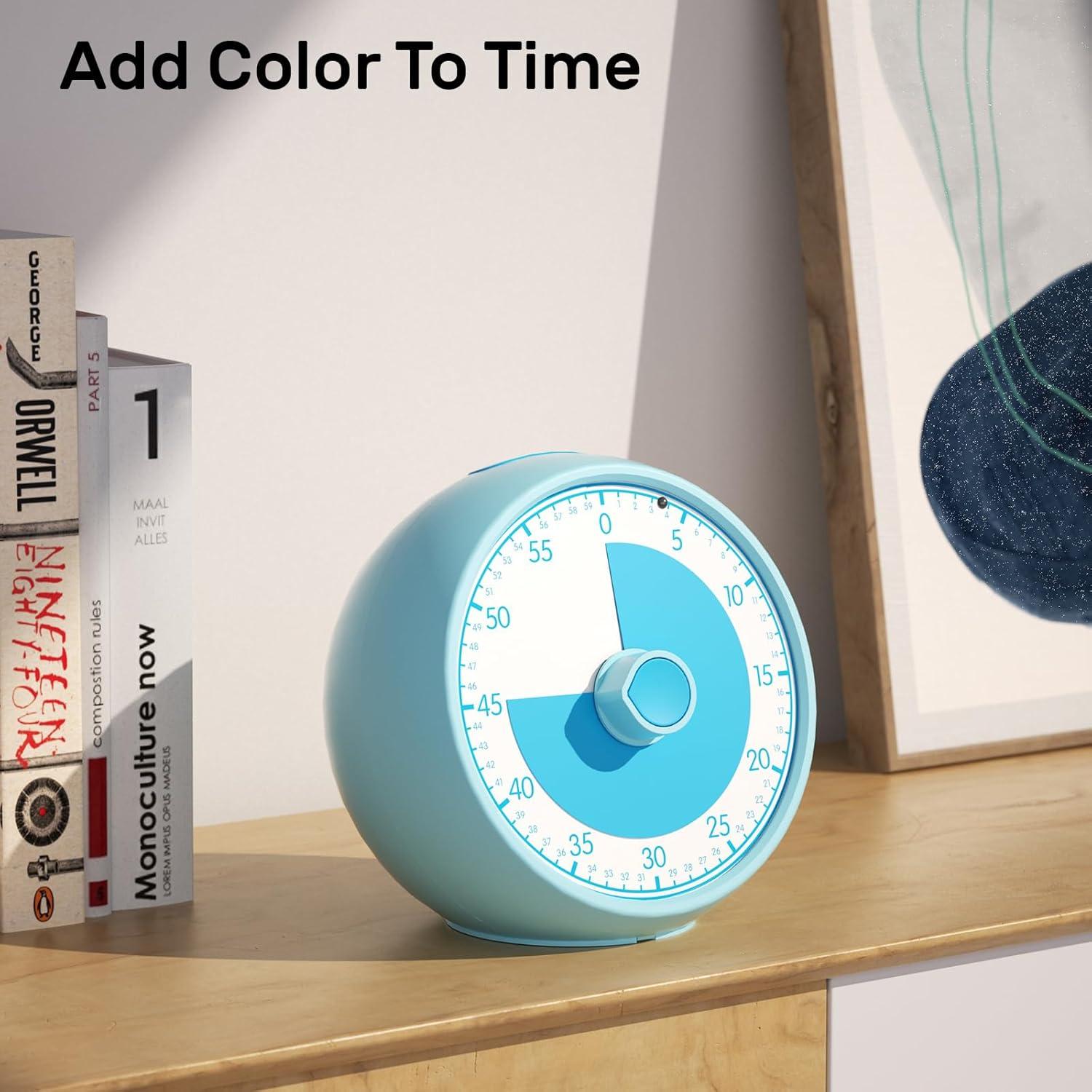 Temporizador Visual Conchstar 60 Minutos para Niños Azul