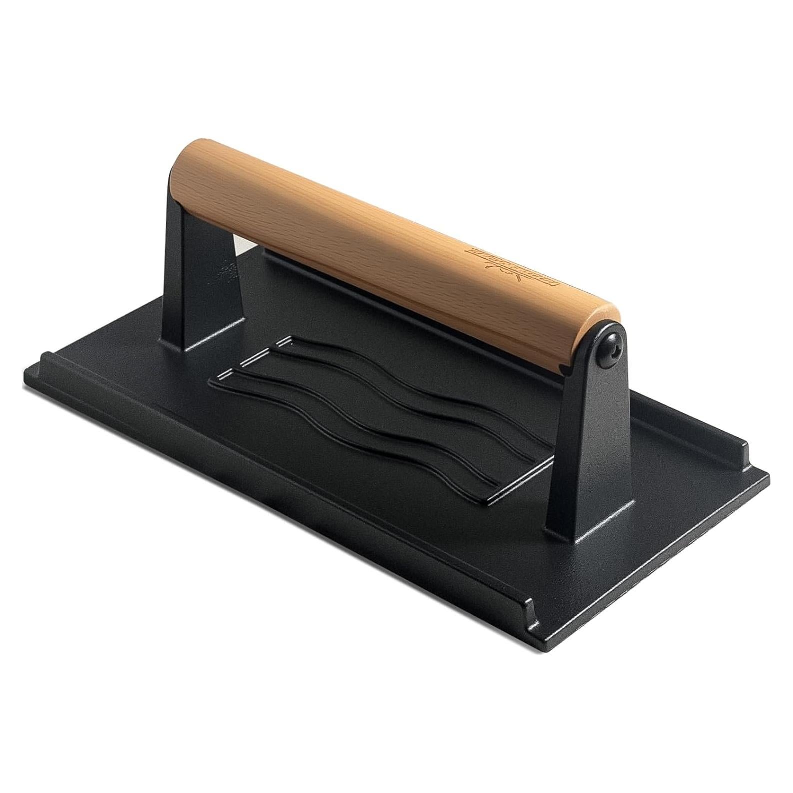 Prensa para Hamburguesas XUDAKAIXIN Hierro Fundido 18x18 cm