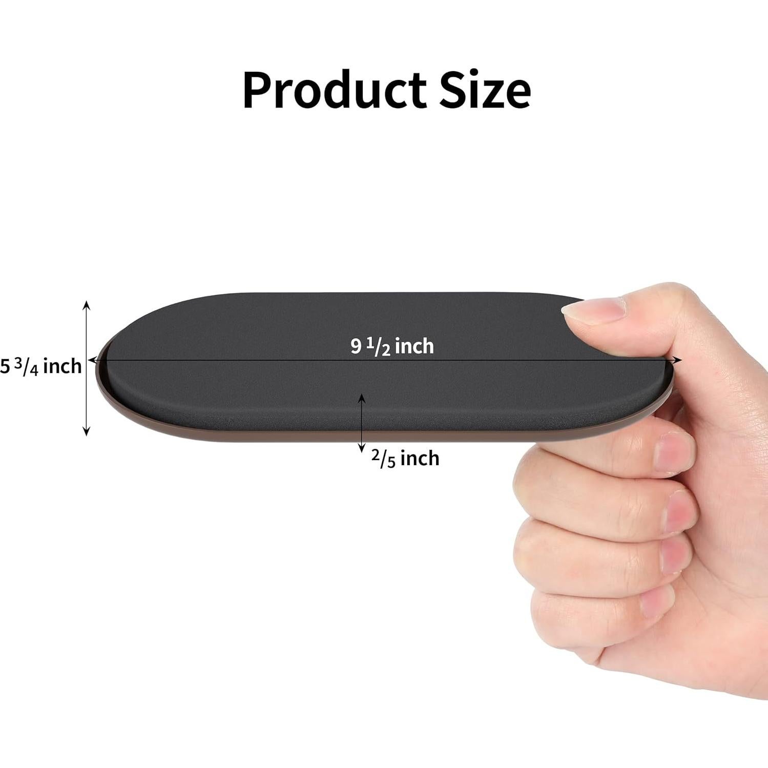 Deslizadores de Muebles Yelanon 8 pcs 24.1 cm Marrón para Alfombra