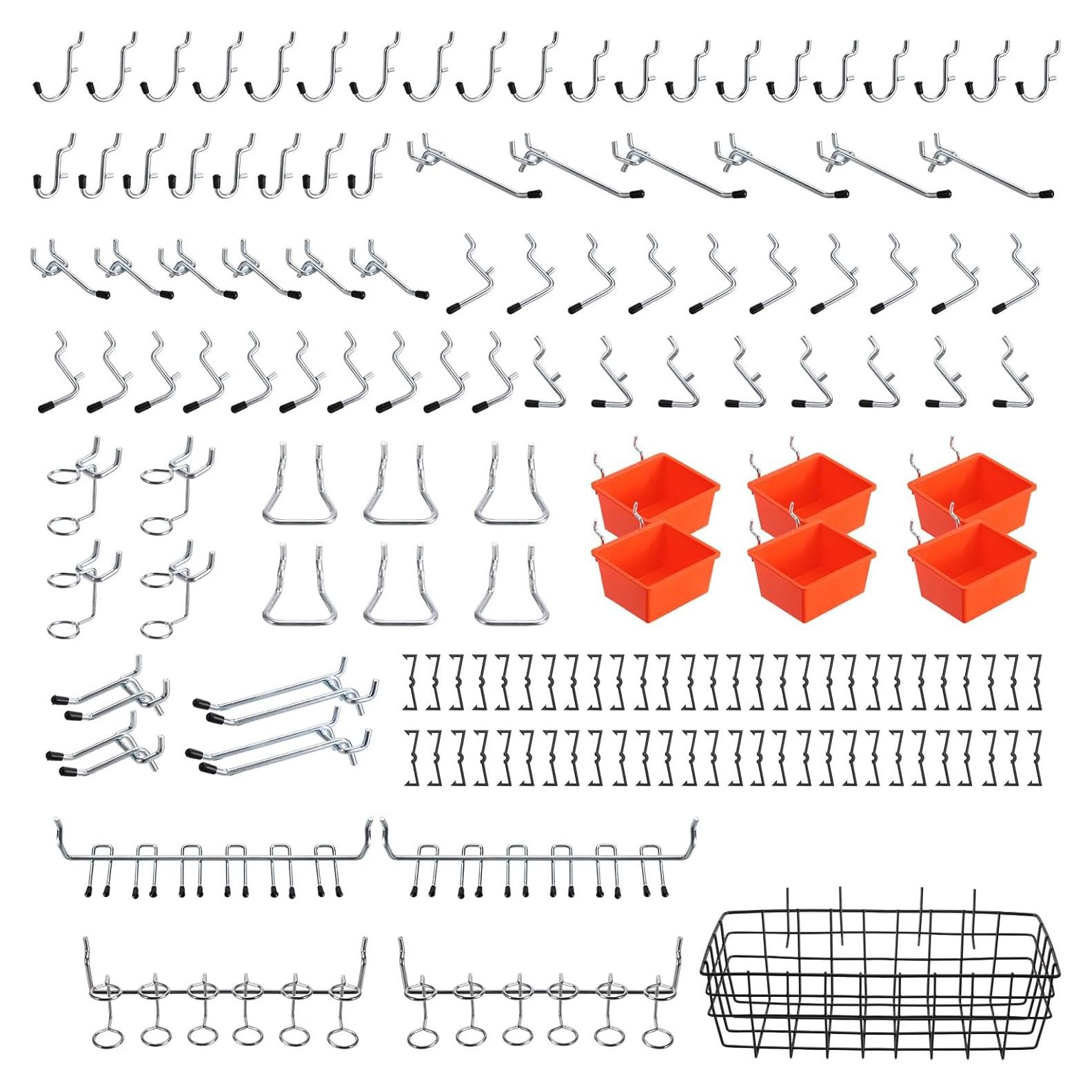 Kit de Accesorios para Tablero Perforado Enjoywood 155 PCS