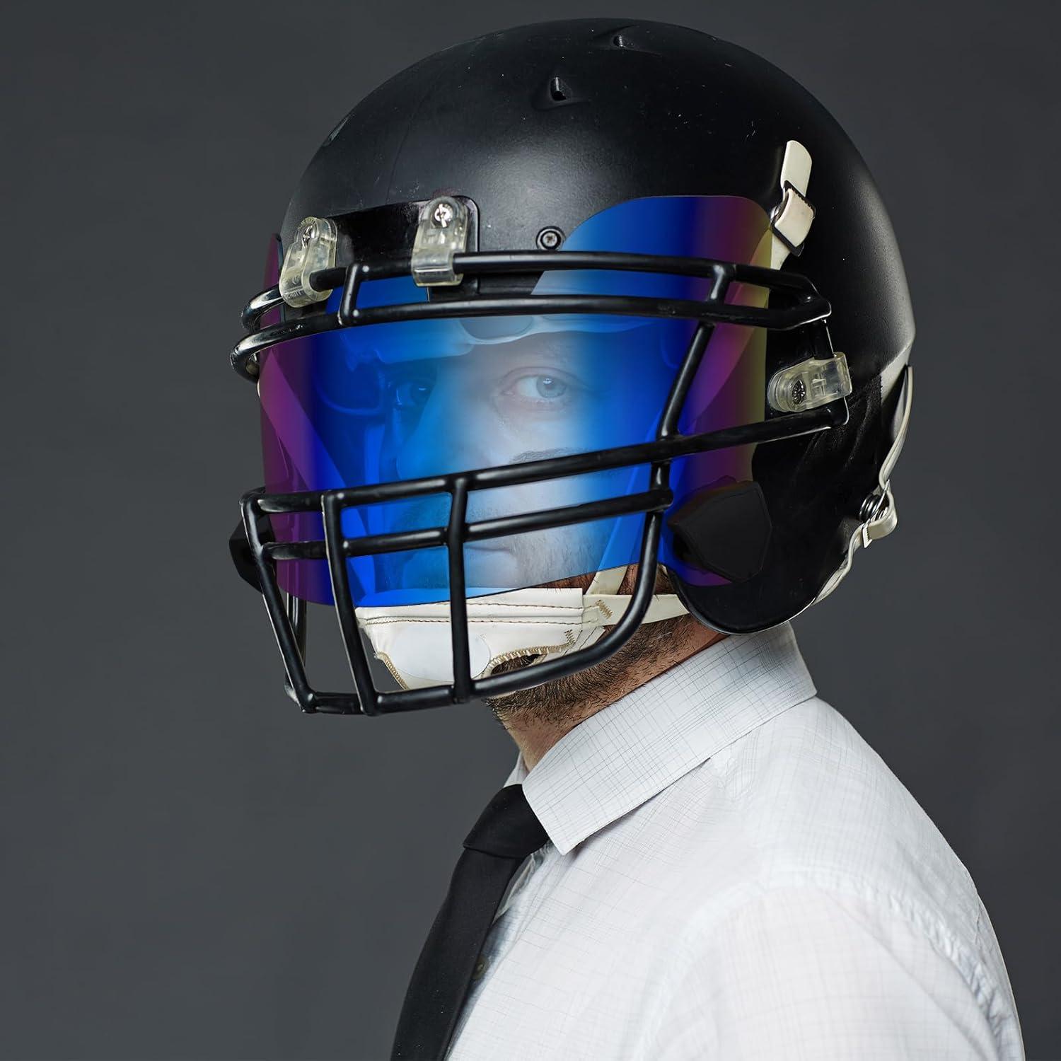 Viseras de Fútbol Kanayu 2 Pcs para Casco - Protección Ocular