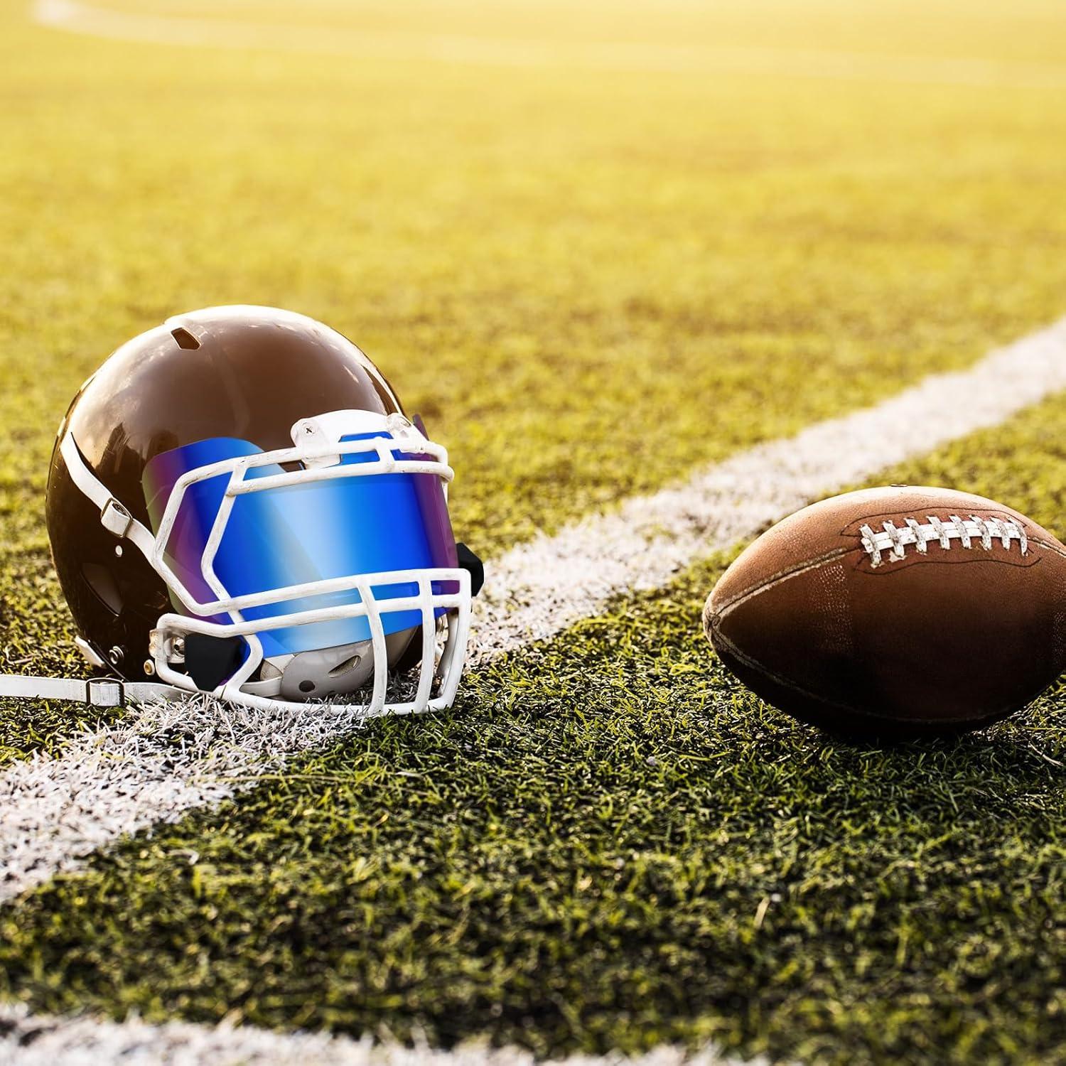 Viseras de Fútbol Kanayu 2 Pcs para Casco - Protección Ocular