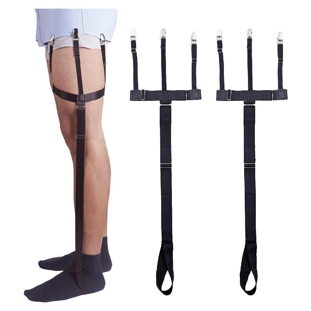 Camisa de Estilo Mejorado para Hombre con Estribo Ajustable