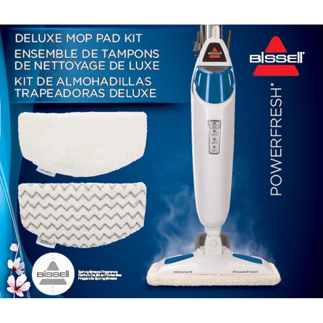 Paños de Vapor Bissell PowerFresh 2 pk + Discos Fragancia 4 ct