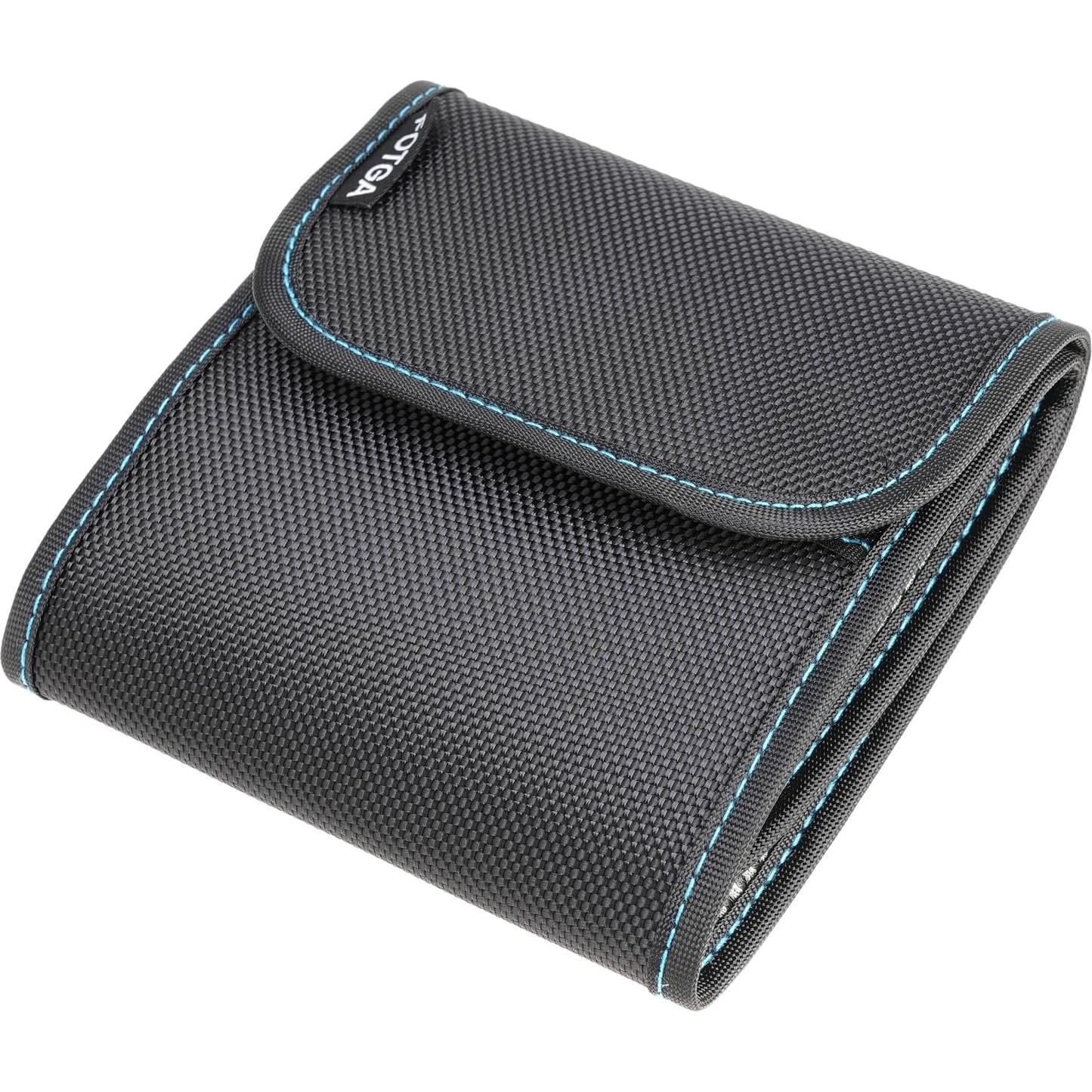 Funda de Filtros FOTGA 3 Bolsillos Impermeable 95mm