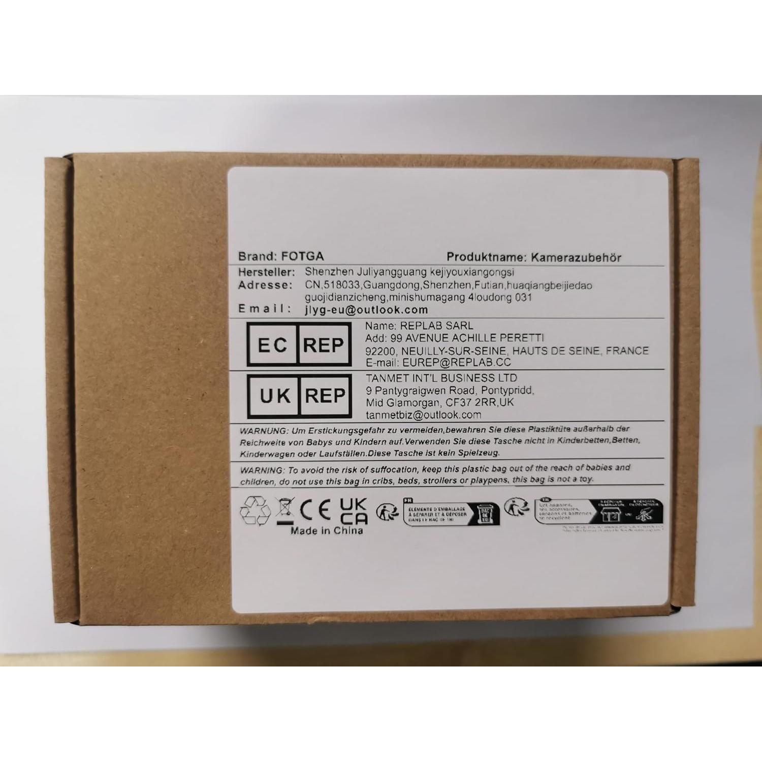 Funda de Filtros FOTGA 3 Bolsillos Impermeable 95mm