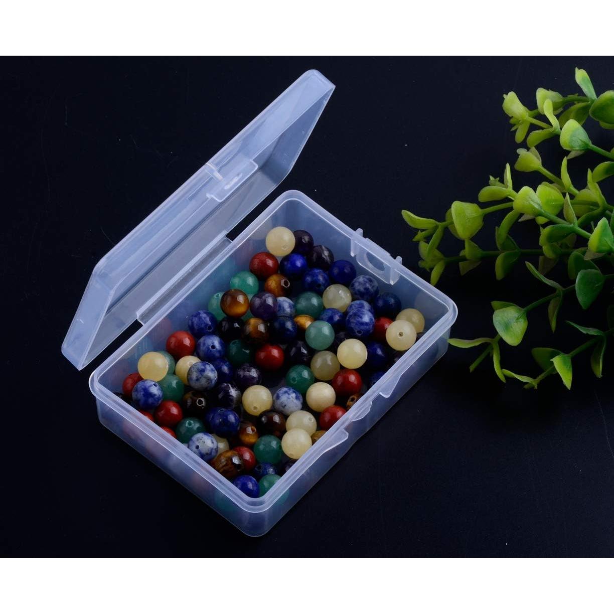 Perlas de Piedra Natural 7 Chakras Cmidy 100pcs 8mm Multicolor