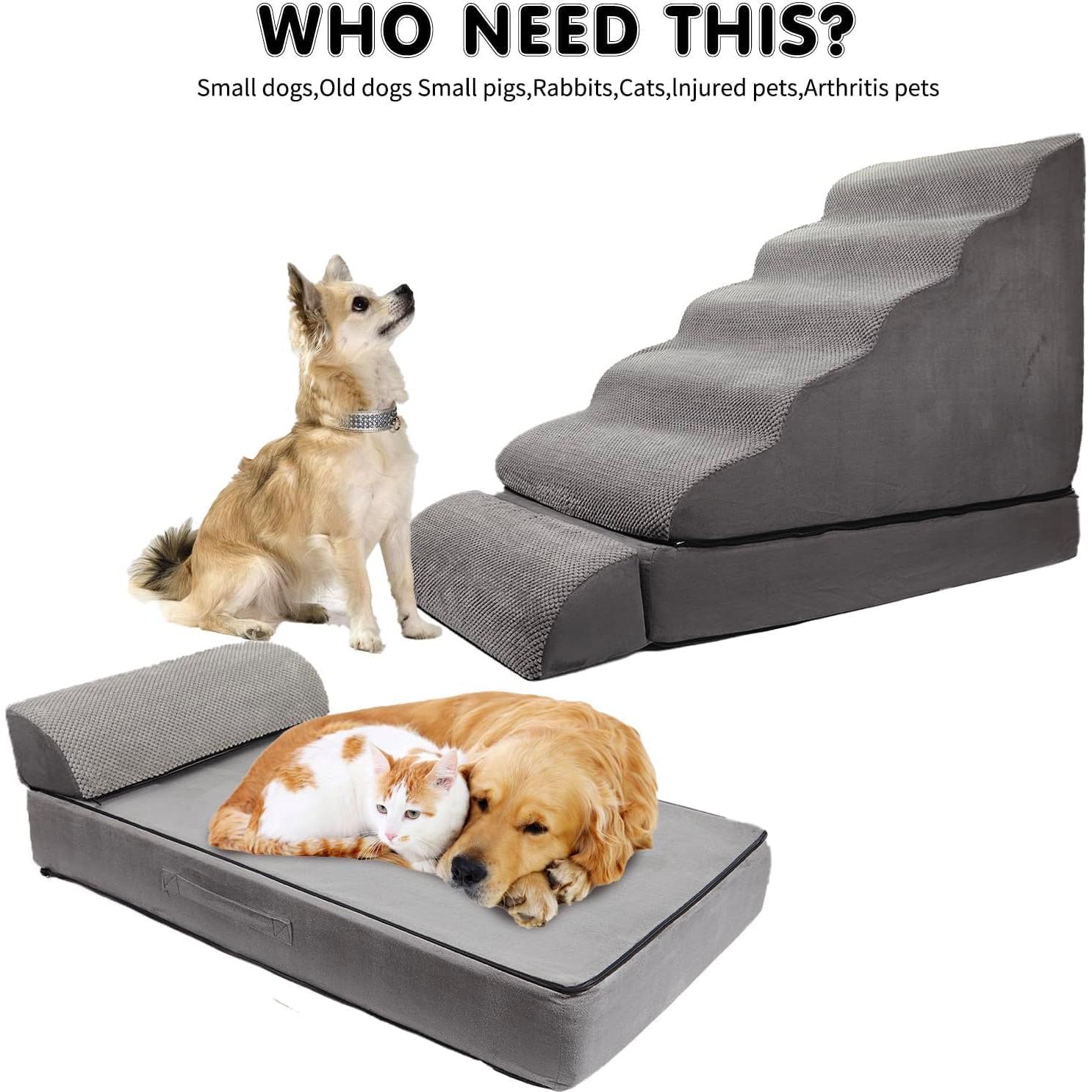 Escaleras para Perros LitaiL 6 Niveles 73.91 cm Antideslizantes