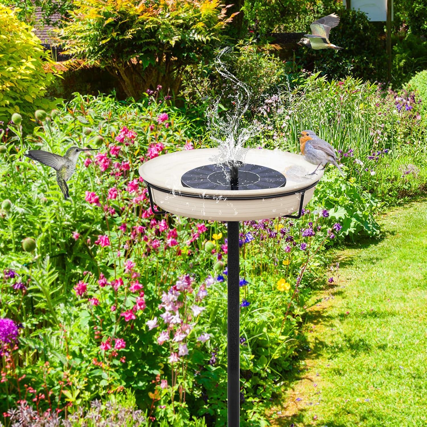 Bañera para Aves YALINKA de Metal 90.2cm con Soporte