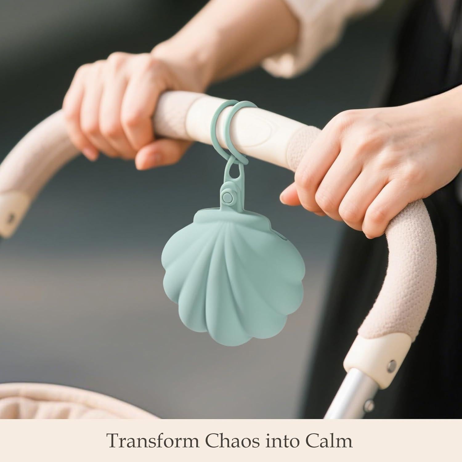 Funda de Chupete de Silicona CLYMENE Flor - 100% Apta para Alimentos