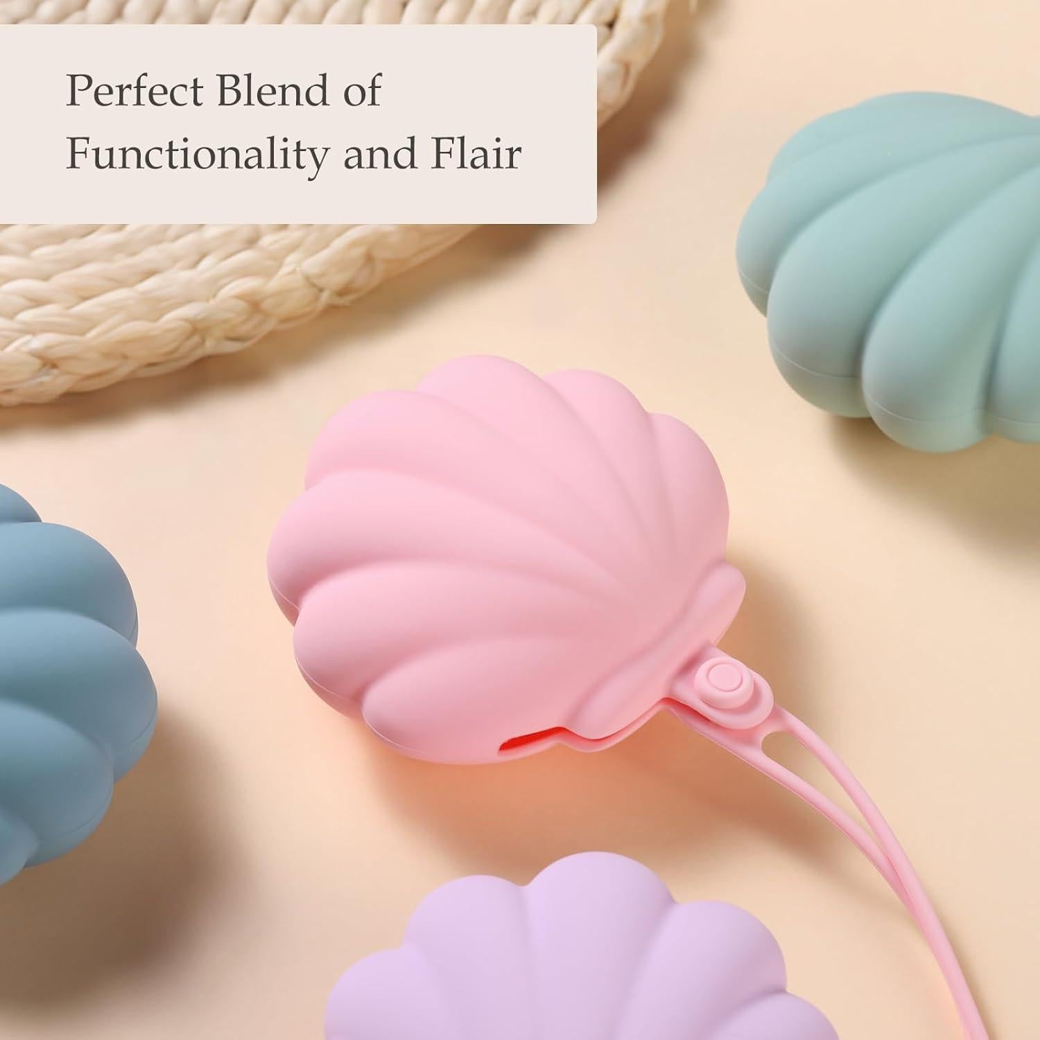 Funda de Chupete de Silicona CLYMENE Flor - 100% Apta para Alimentos