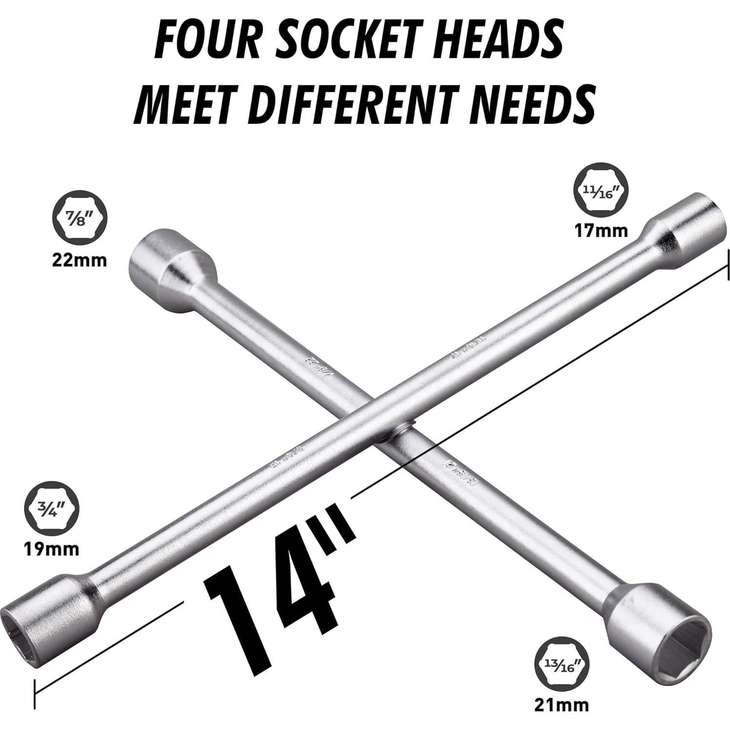Llave de Tuerca Cartman 35.56 cm Acero al Carbono Cromado
