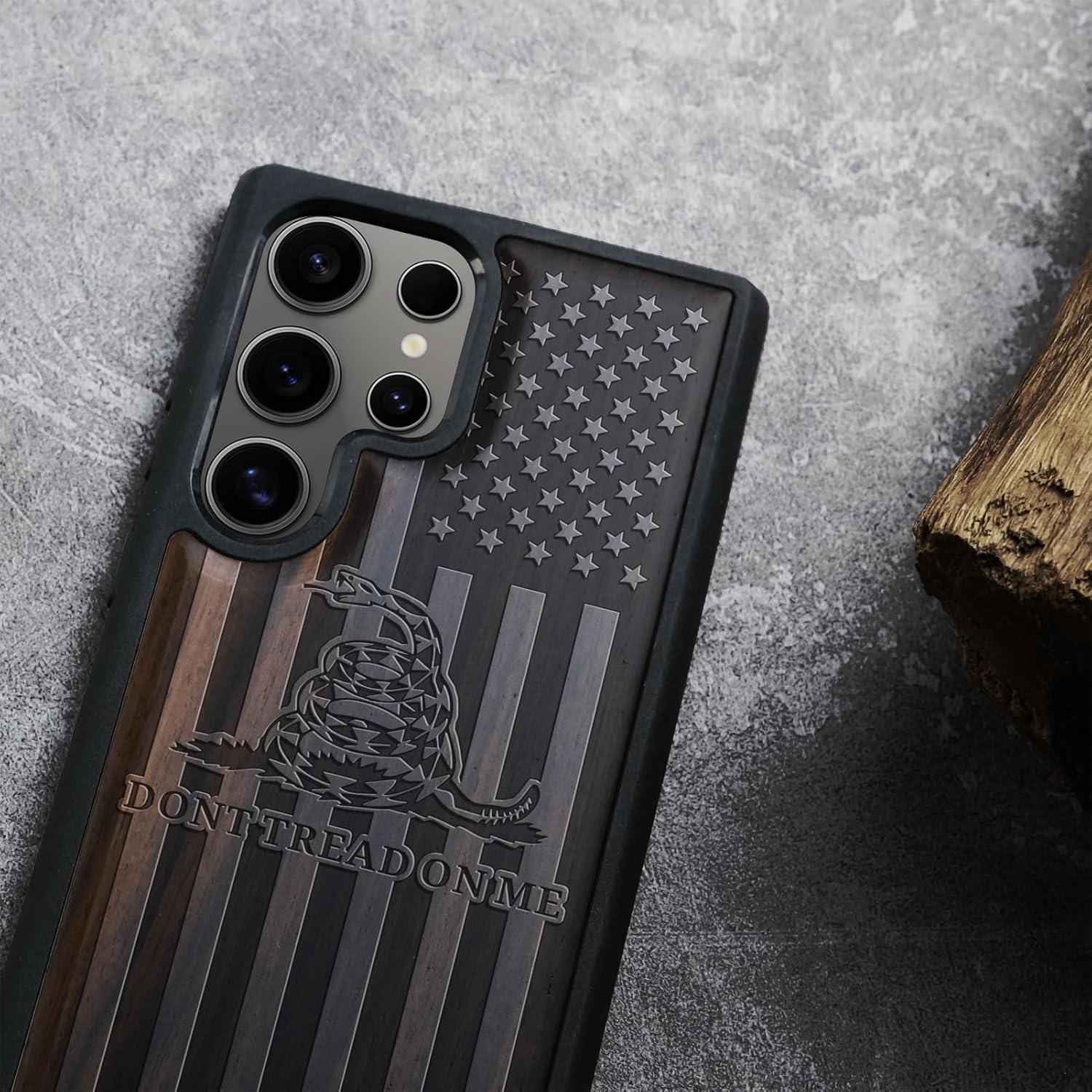 Funda de Madera Carveit para Samsung Galaxy S25 Ultra - Diseño Único