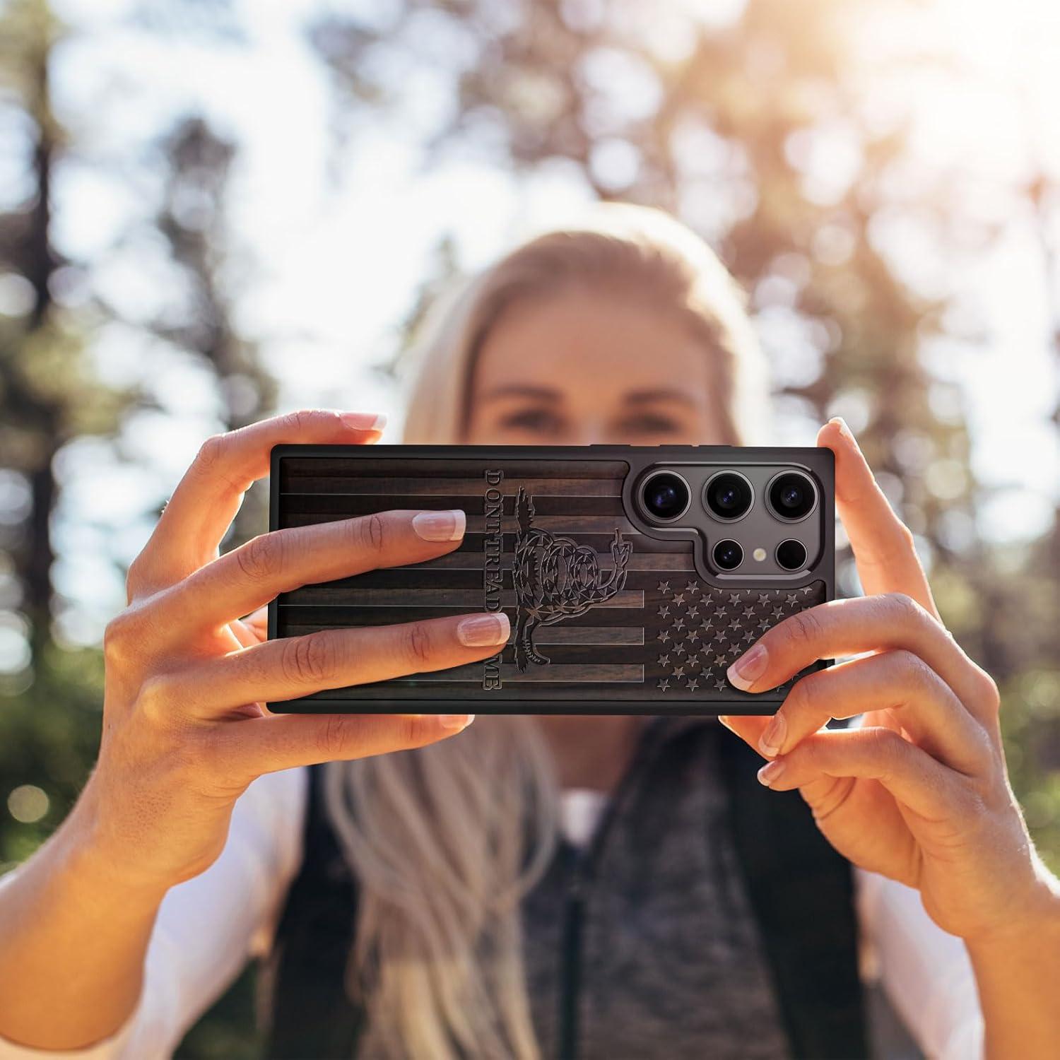 Funda de Madera Carveit para Samsung Galaxy S25 Ultra - Diseño Único