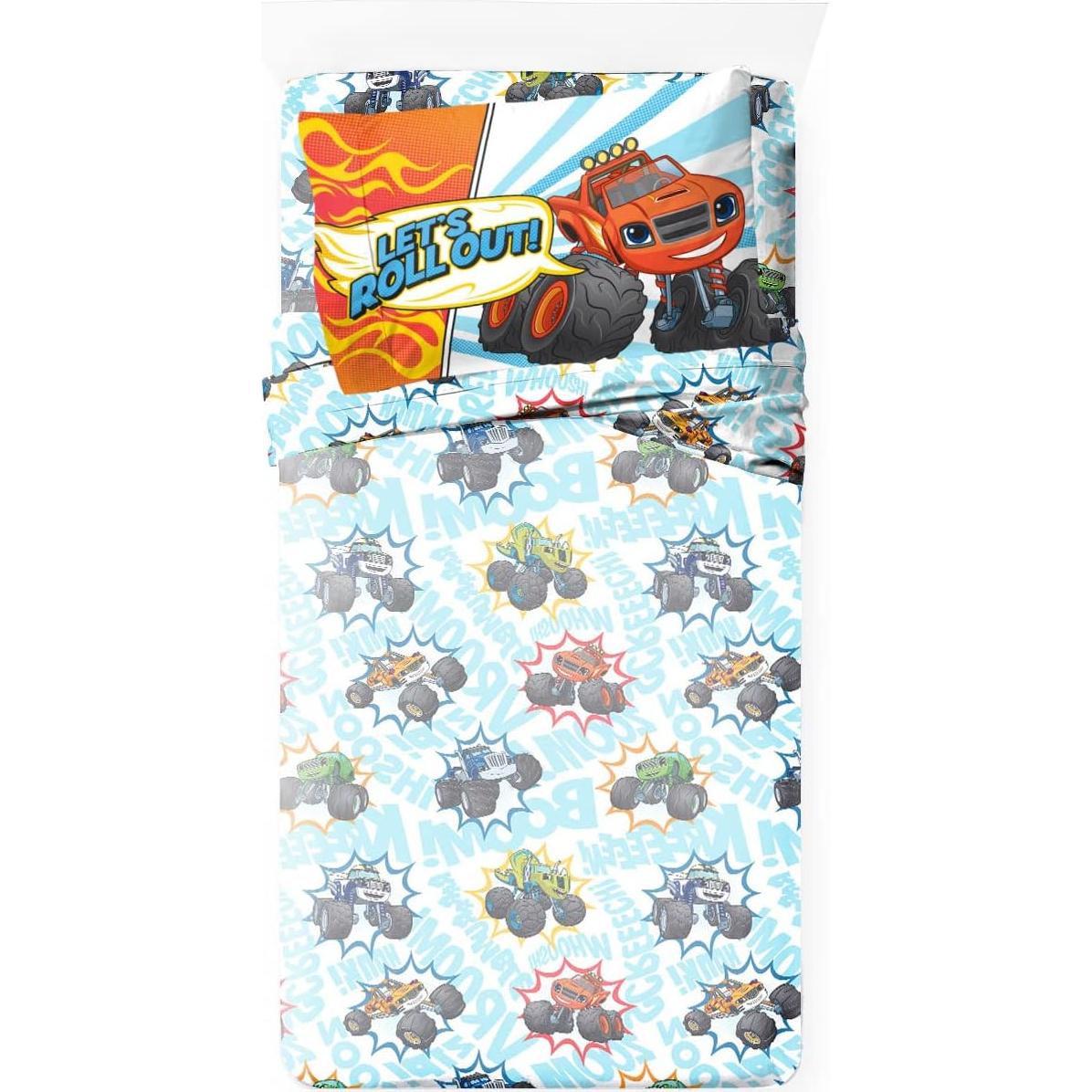 Juego de Sábanas Twin Jay Franco Blaze 3 Piezas Microfibra