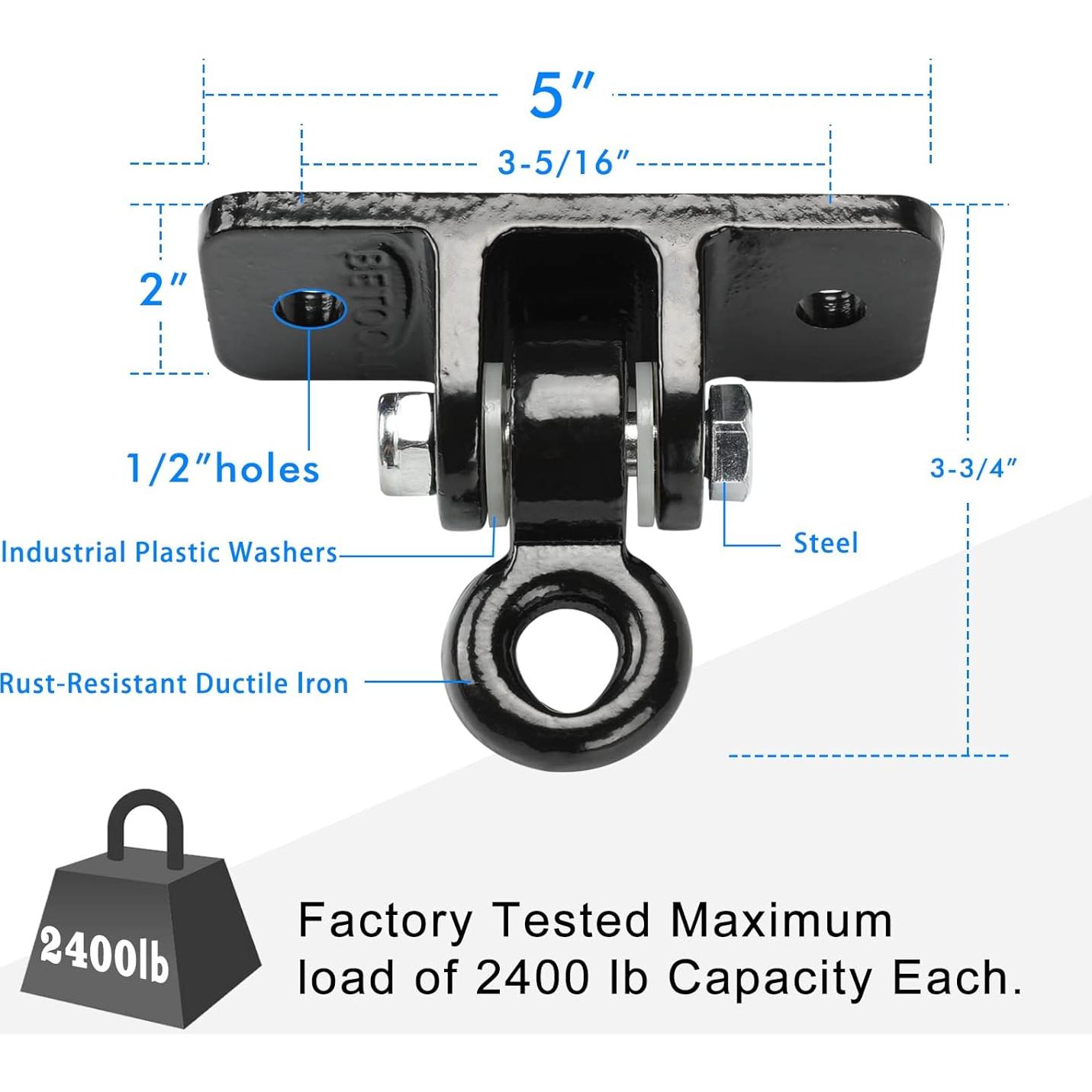 Soportes de Columpio BETOOLL 1088 kg para Madera y Exterior