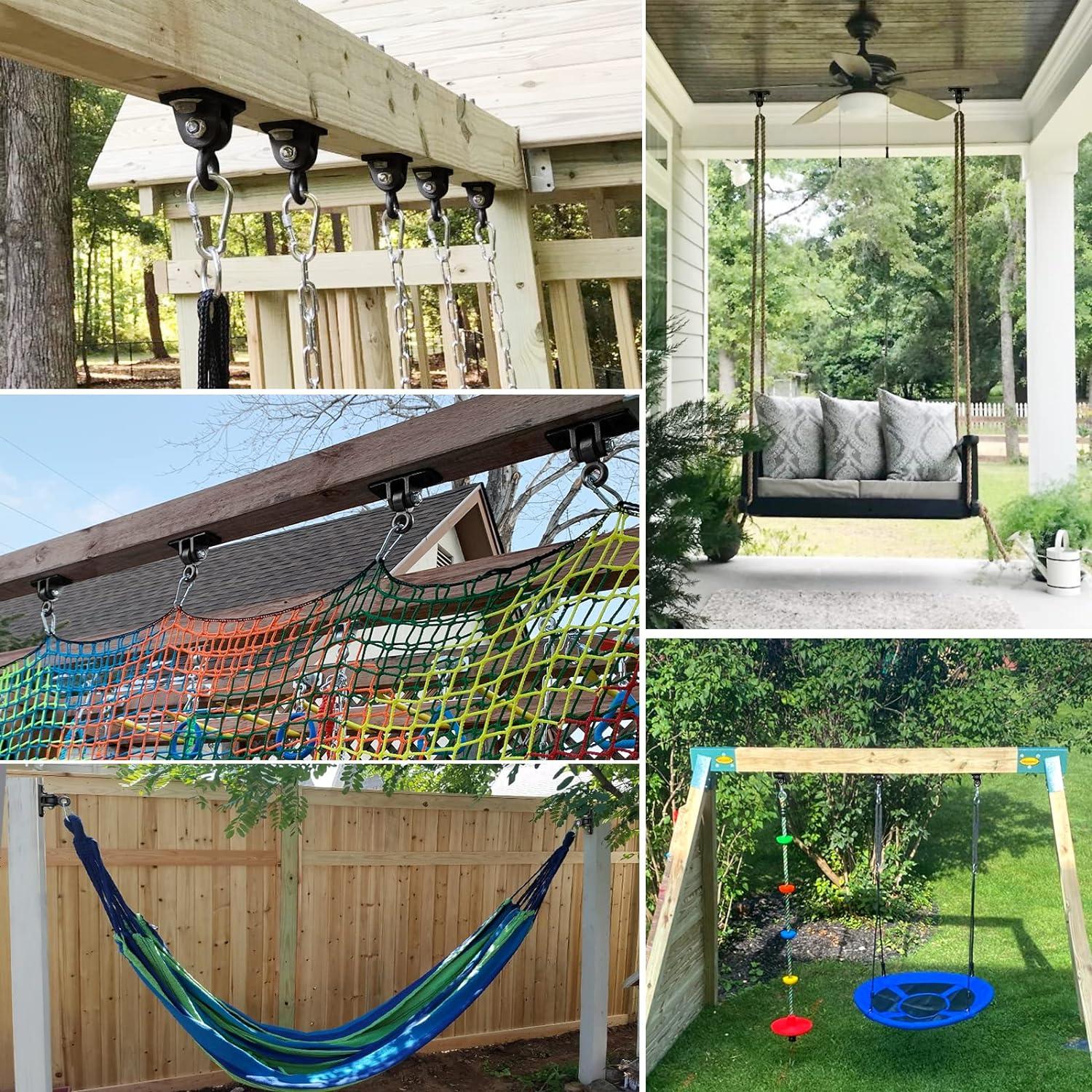 Soportes de Columpio BETOOLL 1088 kg para Madera y Exterior