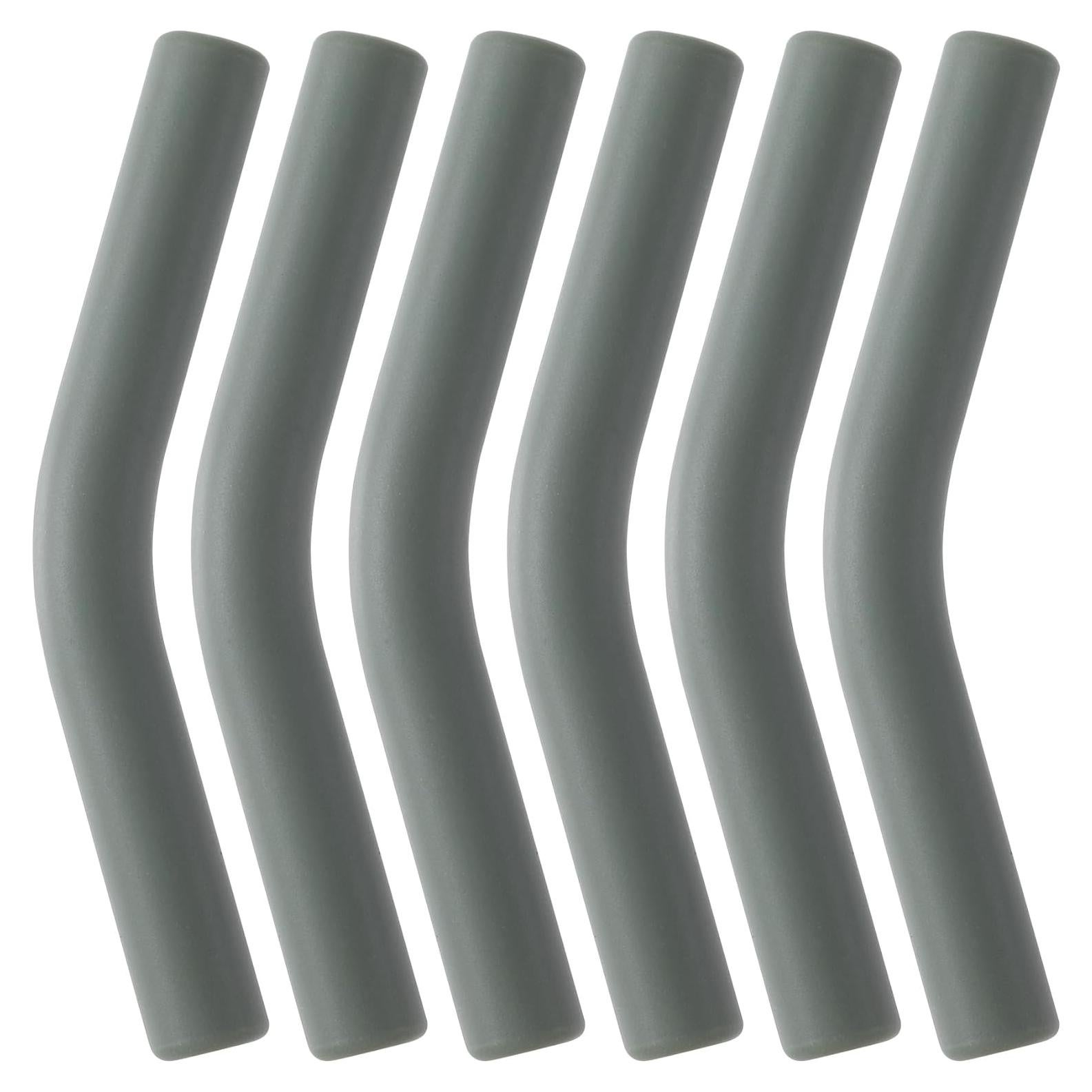 6 Puntas de Silicona Verde Militar HINZIC 8mm Reutilizables