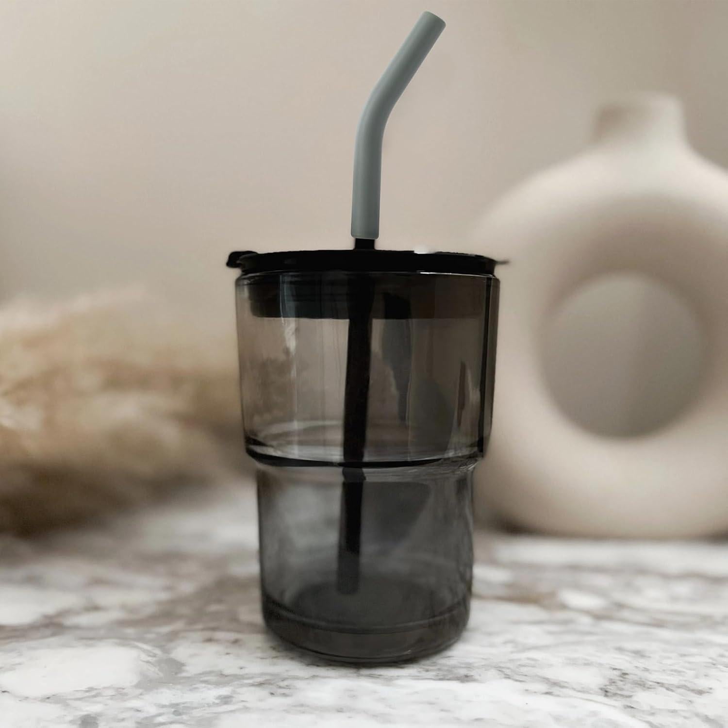 6 Puntas de Silicona Verde Militar HINZIC 8mm Reutilizables