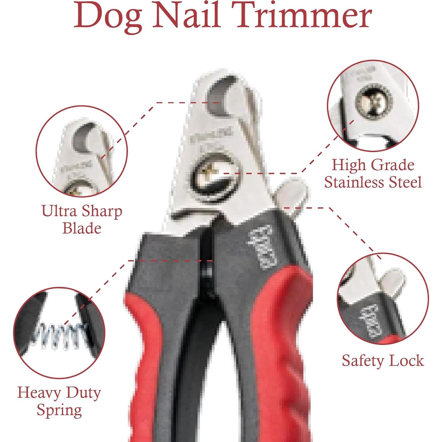 Cortador de Uñas Profesional Epica para Perros y Gatos - Pequeño/Mediano