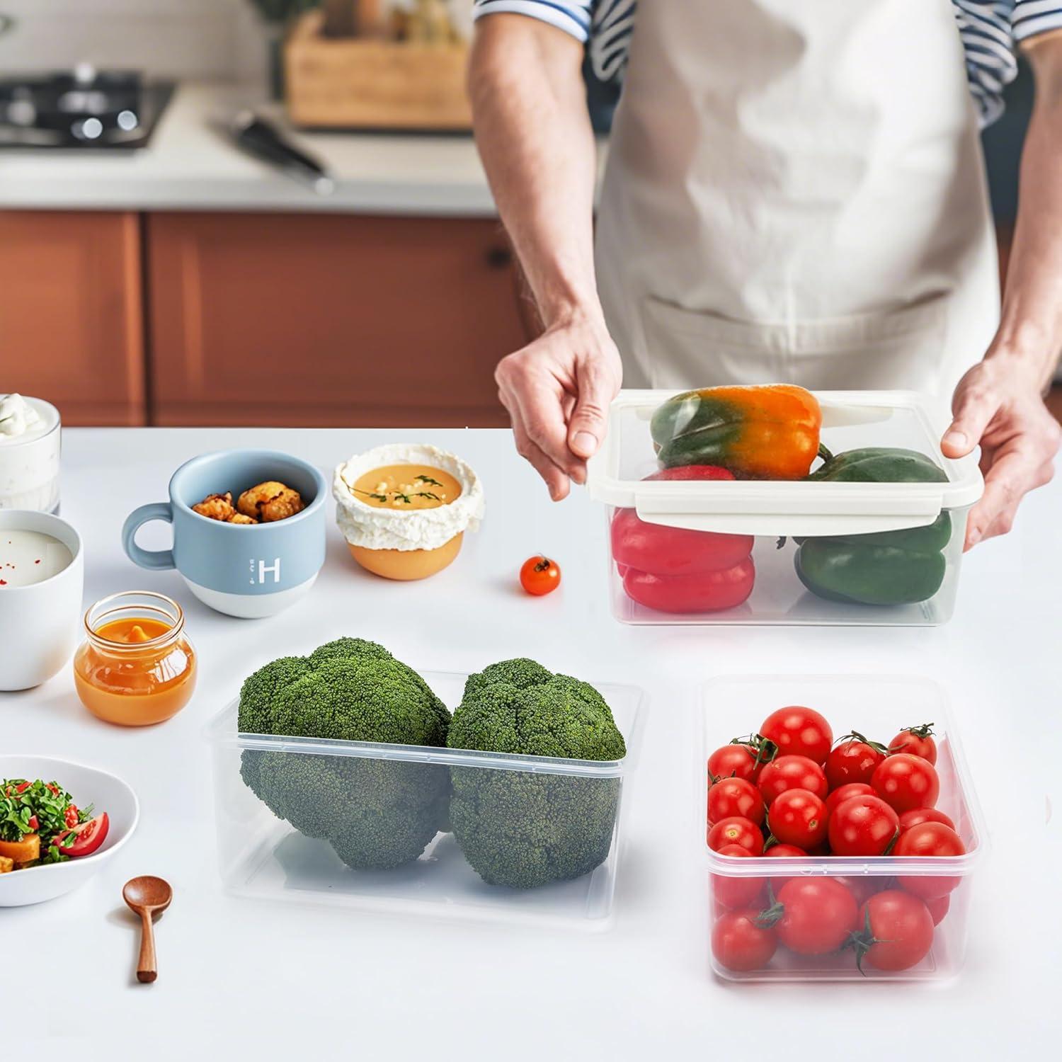 Contenedores de Almacenamiento de Alimentos Shantou 2 Pcs M+L