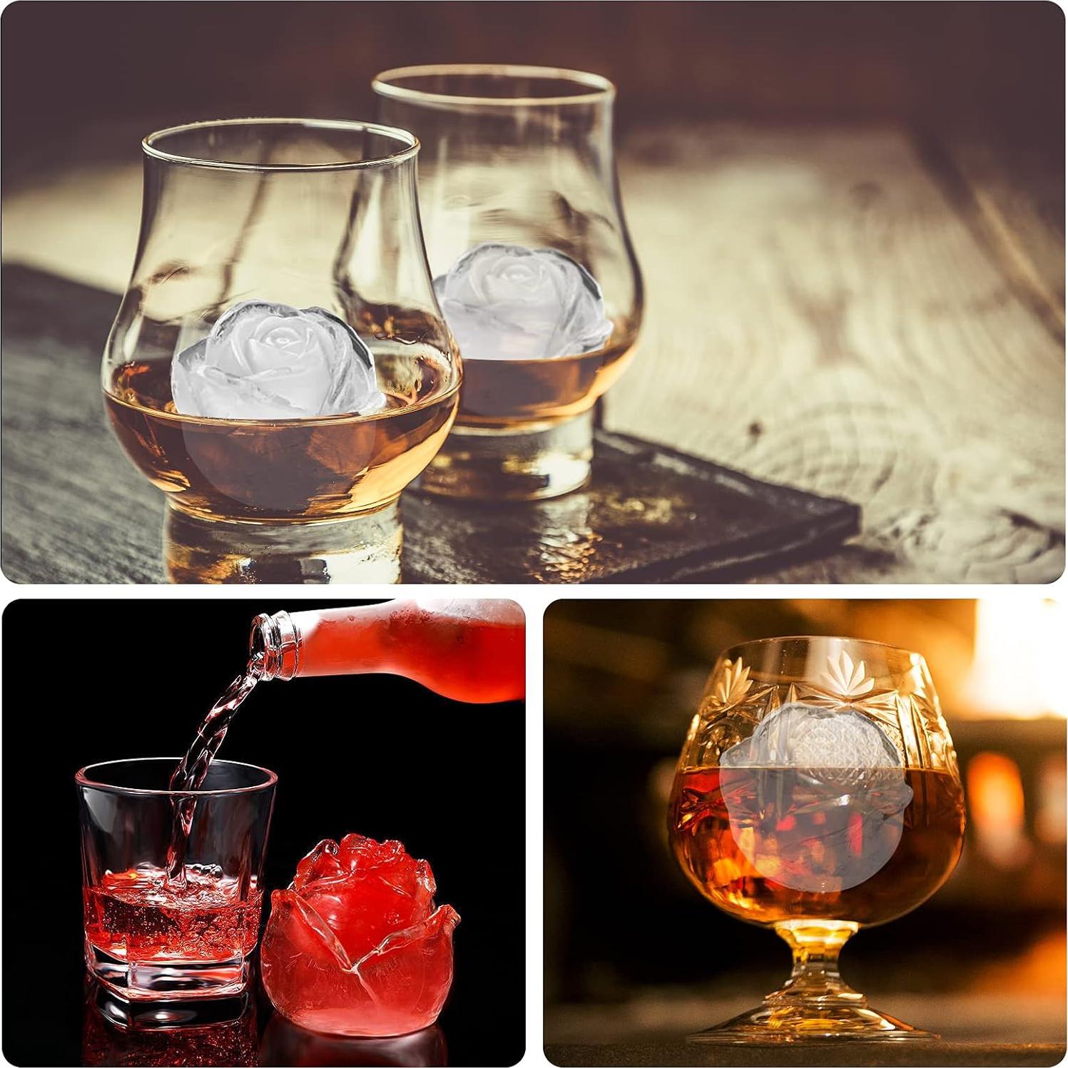 Bandeja de Hielo en Silicona Mikiwon Rosa 6 Cavidades 5.08 cm