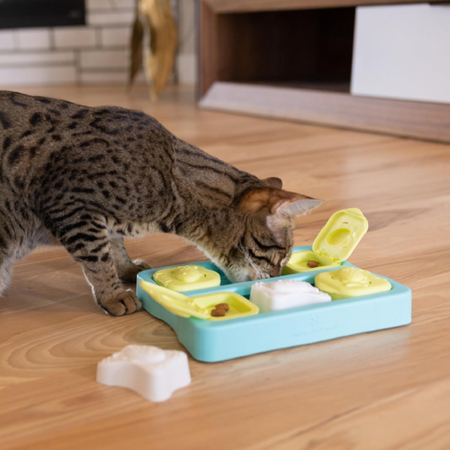 Rompecabezas Interactivo para Gatos Kitty Cube Catstages