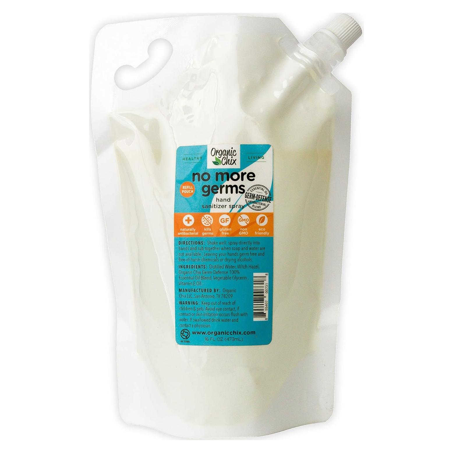 Desinfectante de Manos Sin Alcohol Organic Chix 473 ml