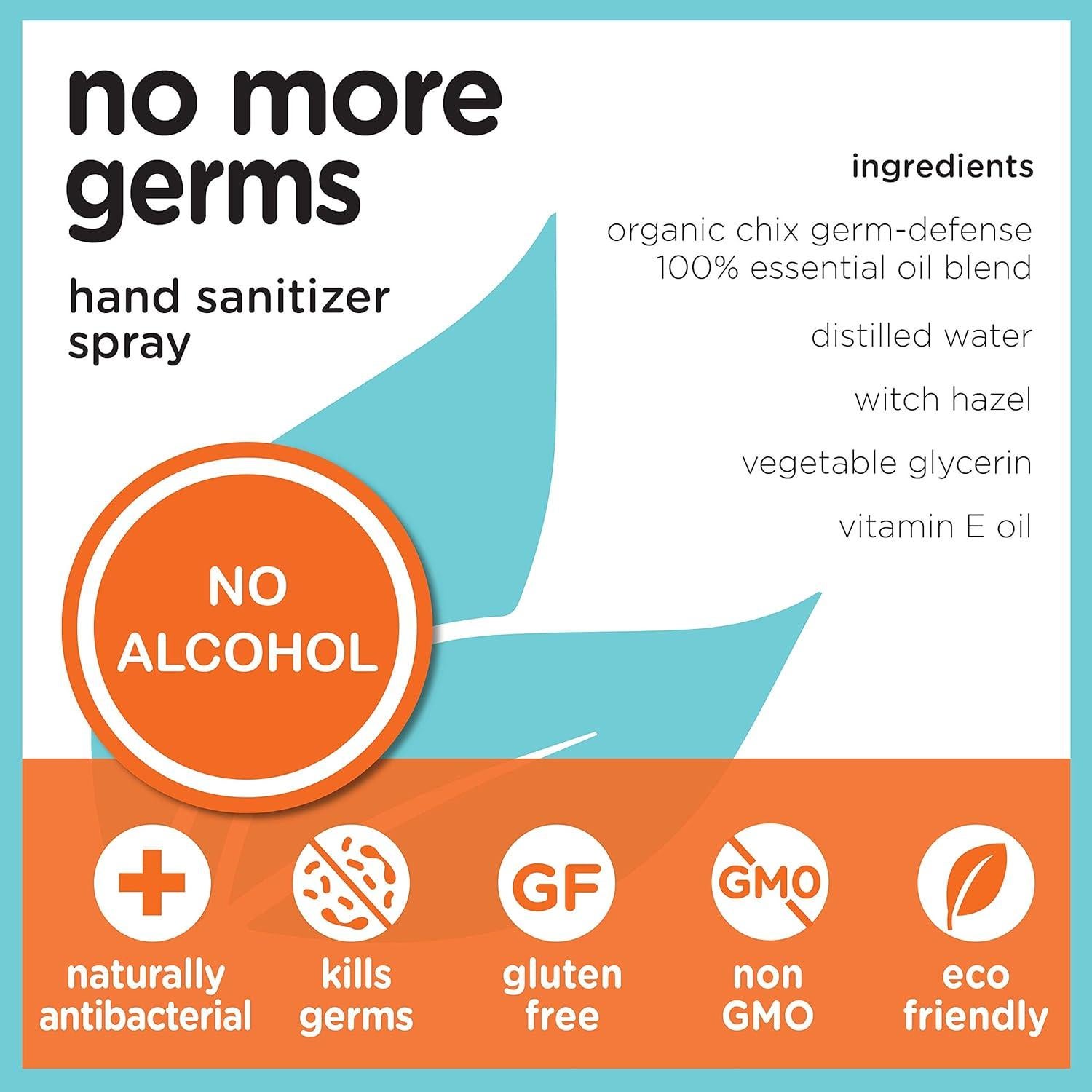 Desinfectante de Manos Sin Alcohol Organic Chix 473 ml