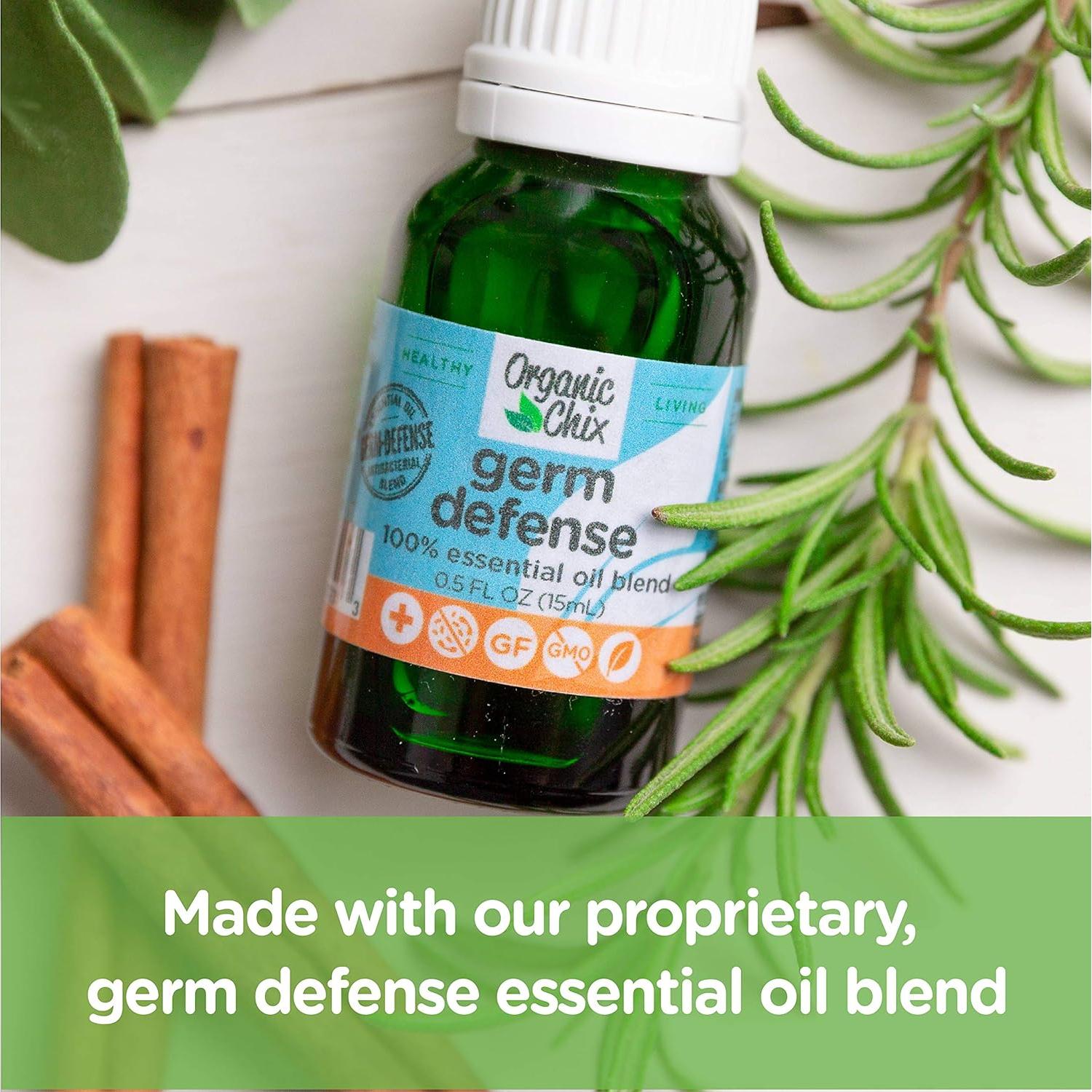 Desinfectante de Manos Sin Alcohol Organic Chix 473 ml