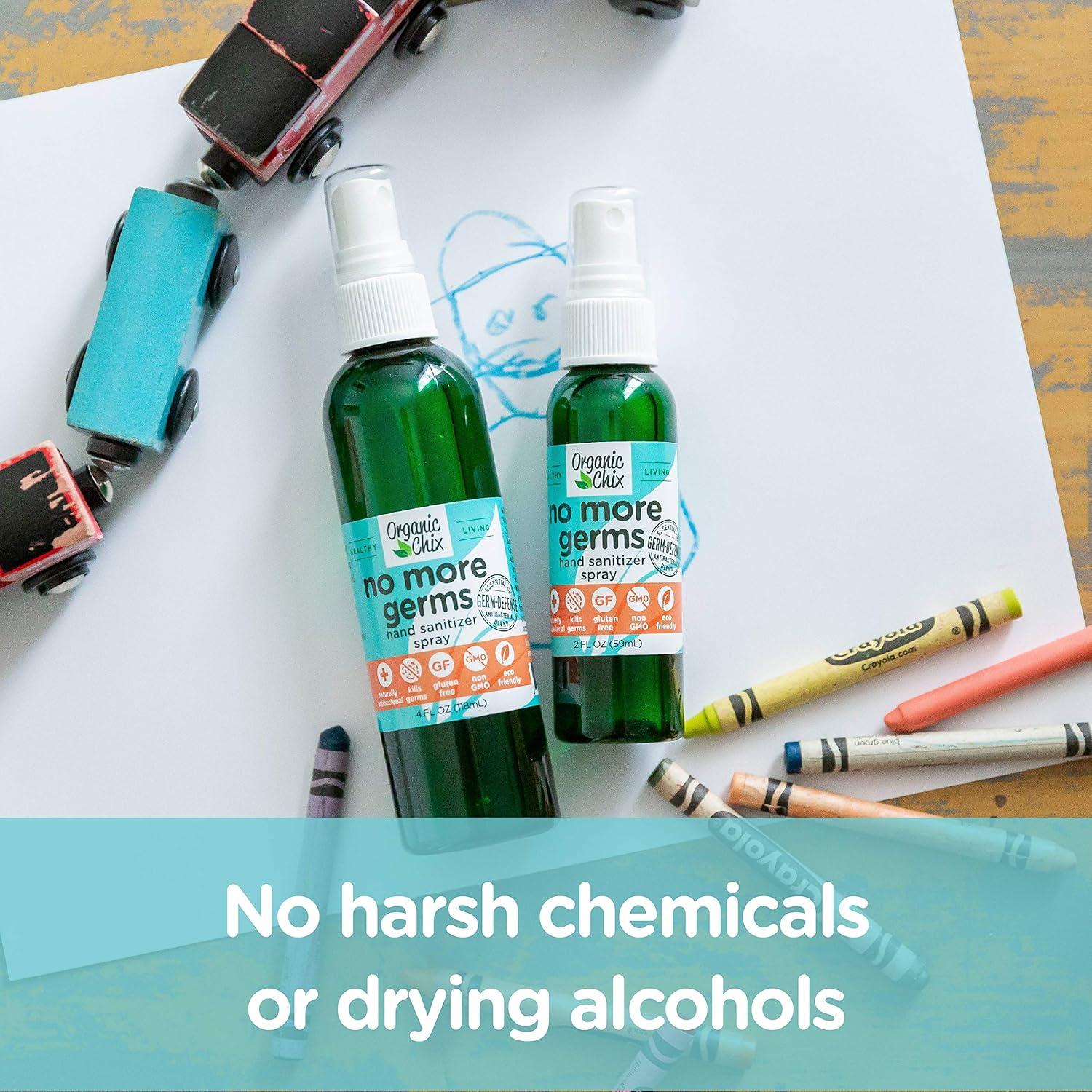 Desinfectante de Manos Sin Alcohol Organic Chix 473 ml