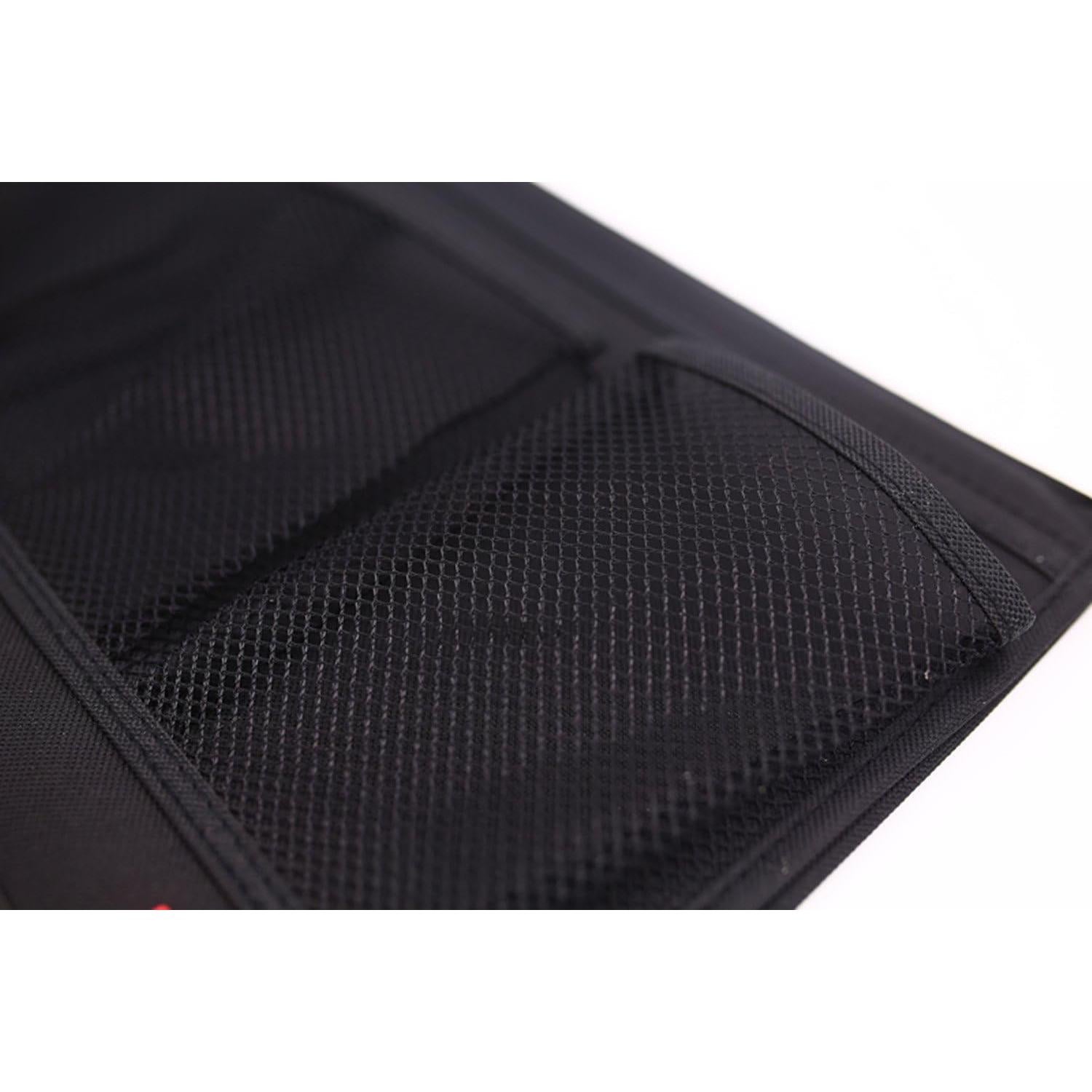 Organizador de Cama HAKACC Negro con 3 Bolsillos Antideslizante