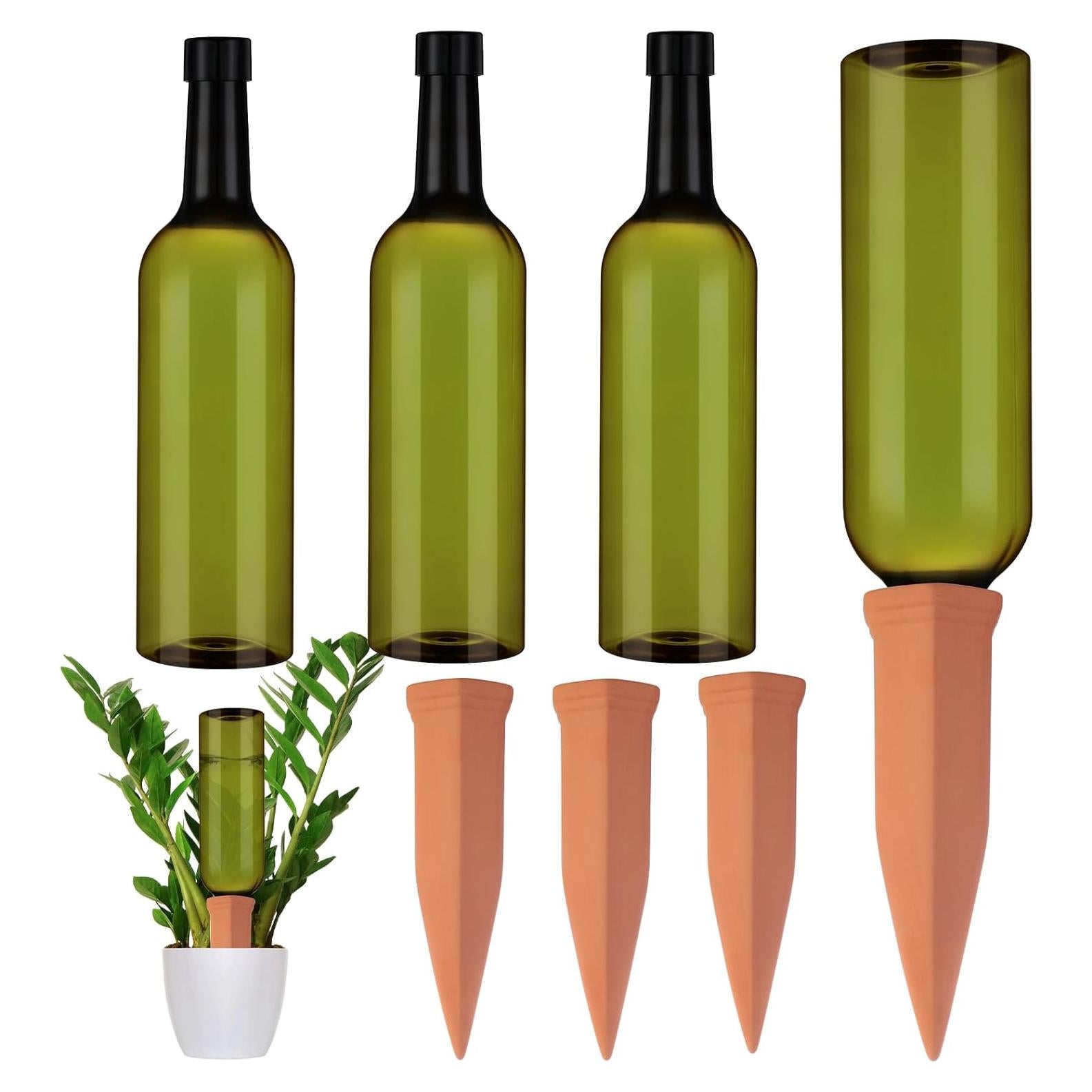 Juego de Riego Automático SiliFine 3 Picos y Botellas 770ml