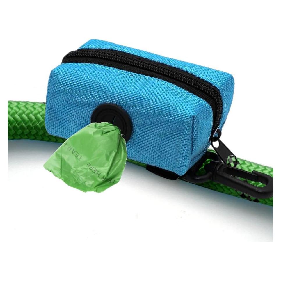Bolsa de Desechos Cutie's PetBox con Soporte y Dispensador Azul