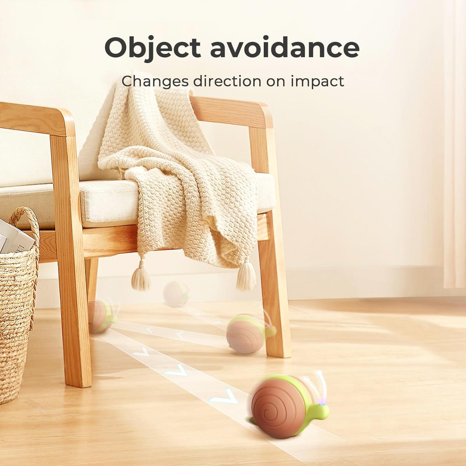 Juguete Interactivo Cheerble Caracol Malvado para Gatos