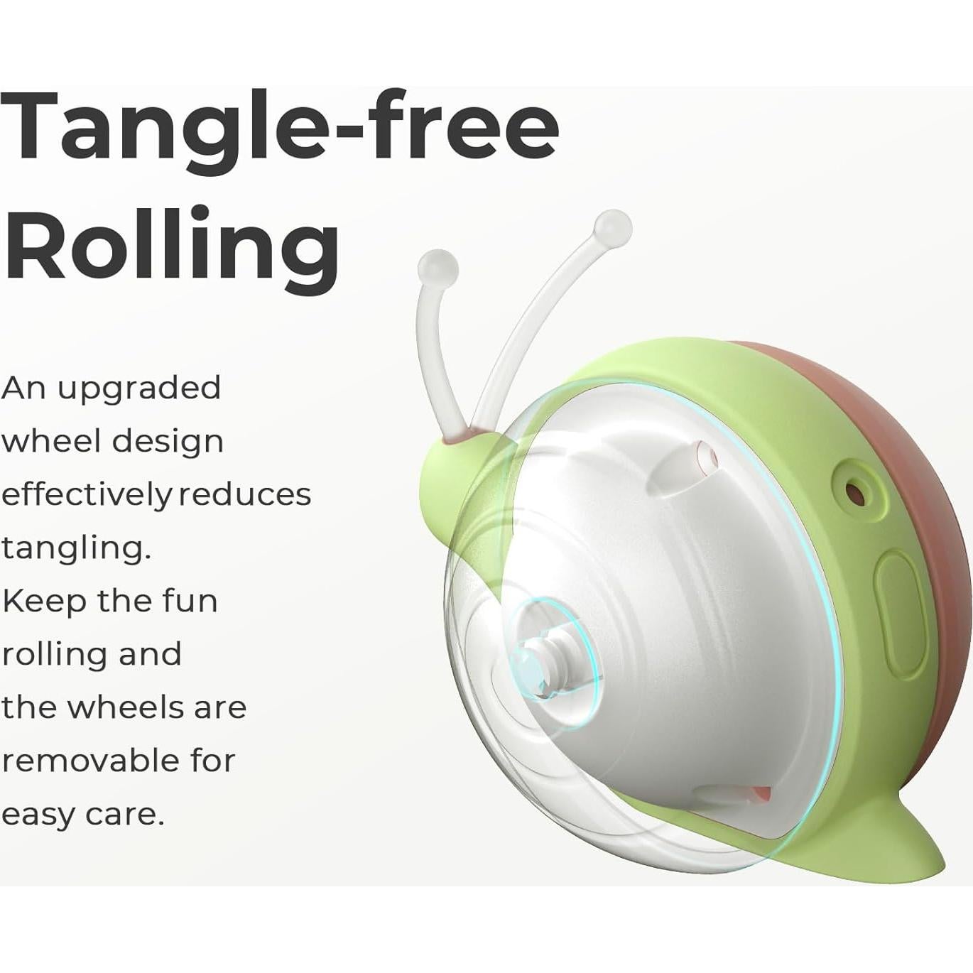 Juguete Interactivo Cheerble Caracol Malvado para Gatos