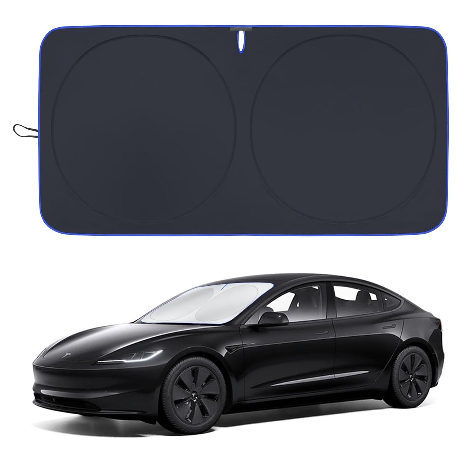 Protector Solar para Parabrisas MORNYRAY para Tesla Modelo 3/Y