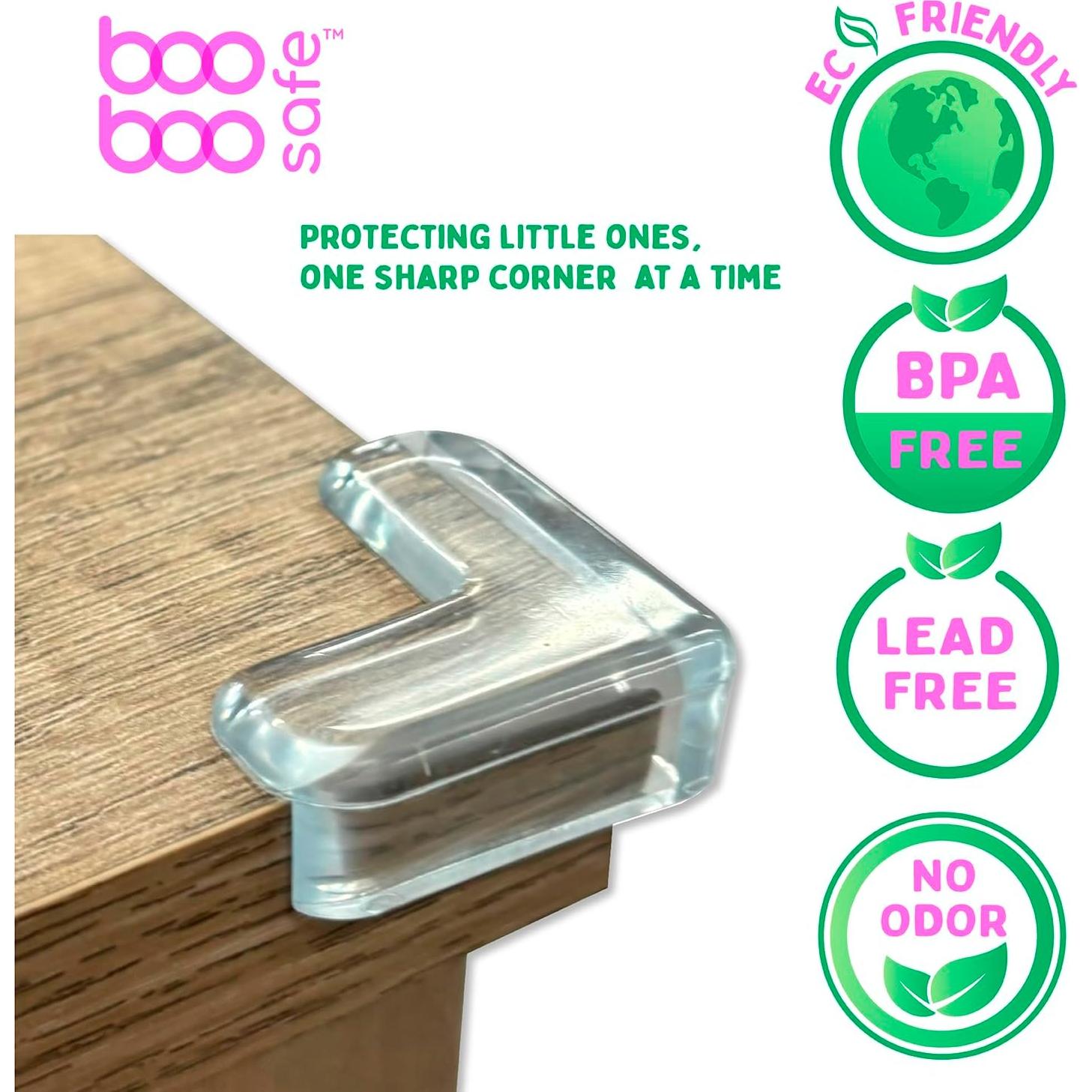 Protector de Esquinas Boo Boo Safe - 12 Piezas Transparente