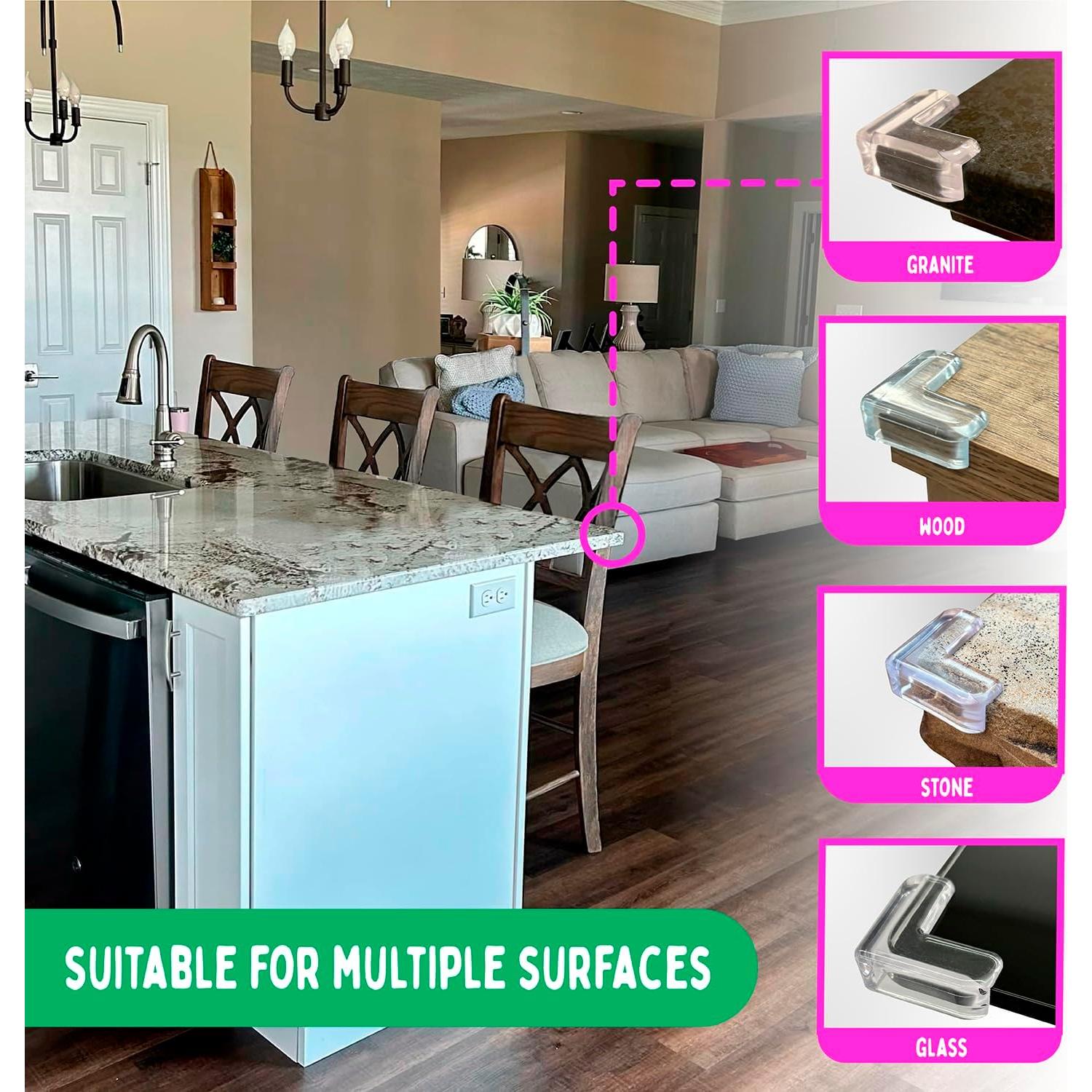 Protector de Esquinas Boo Boo Safe - 12 Piezas Transparente