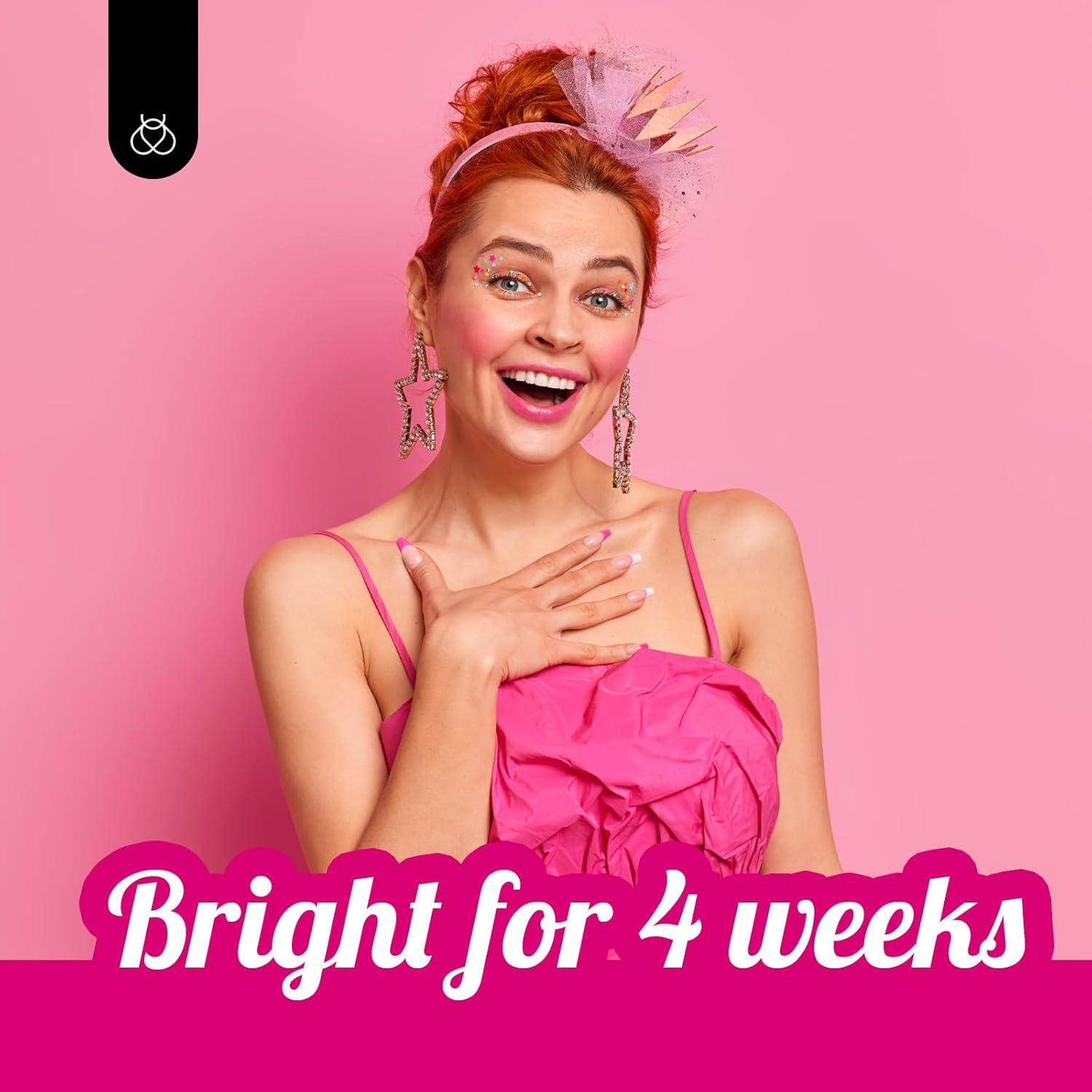 Set de Esmalte de Gel Beetles 20 Colores Rosa y Brillo