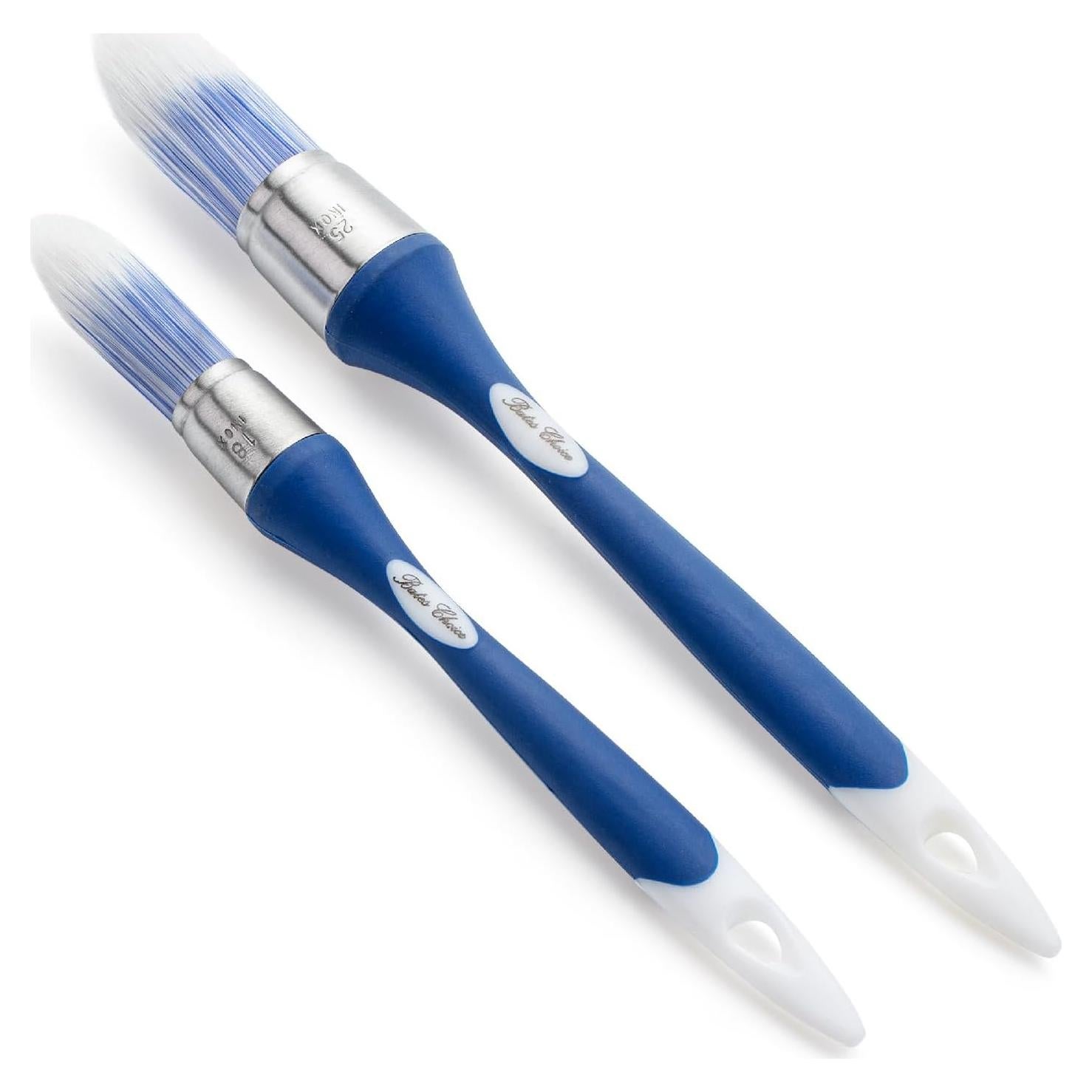 Juego de Brochas de Recorte Bates 2 Piezas 1" y 0.6"