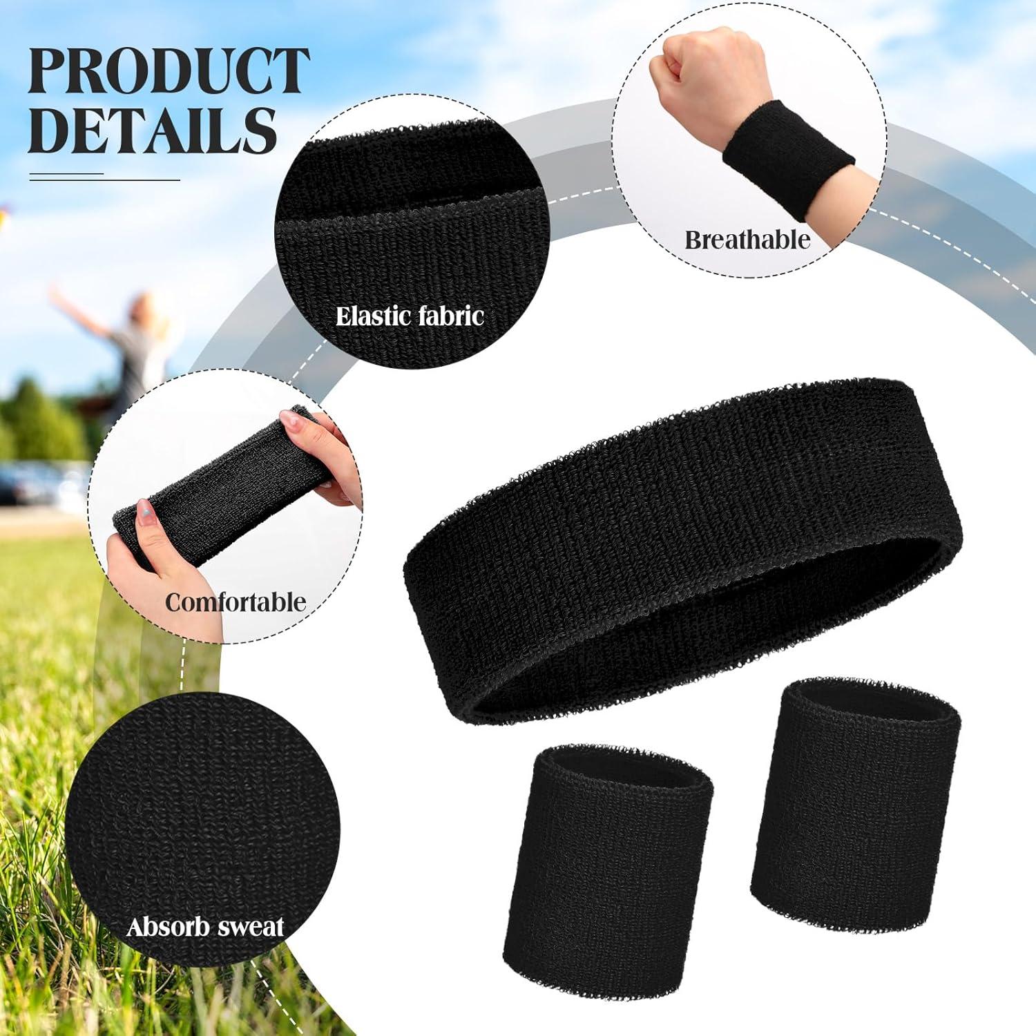 Conjunto de Muñequera y Diadema Deportiva Yuxung - 72 Piezas