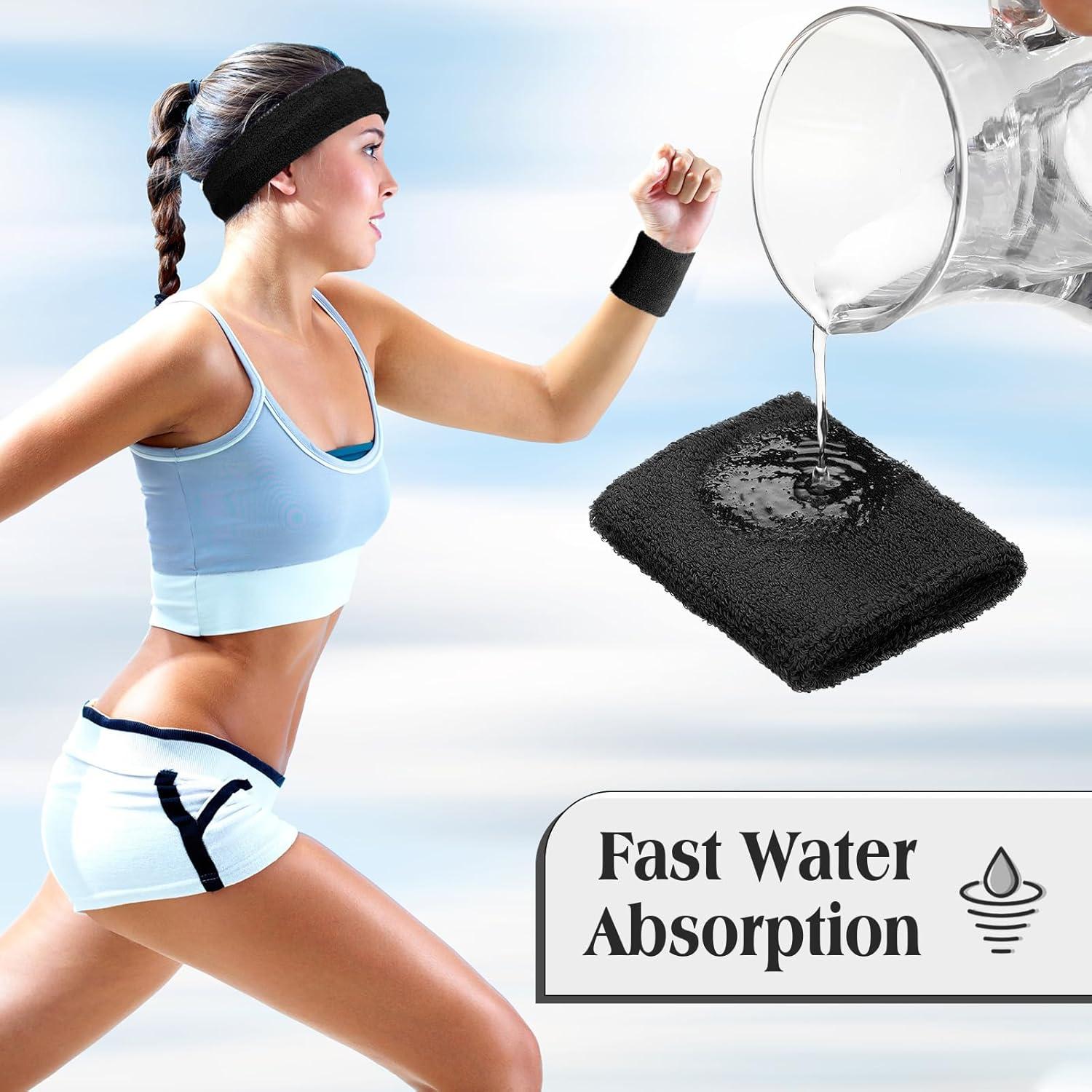 Conjunto de Muñequera y Diadema Deportiva Yuxung - 72 Piezas